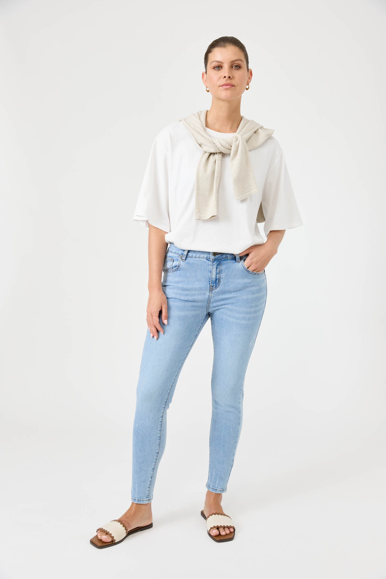 Junko Denim - Cape Blue