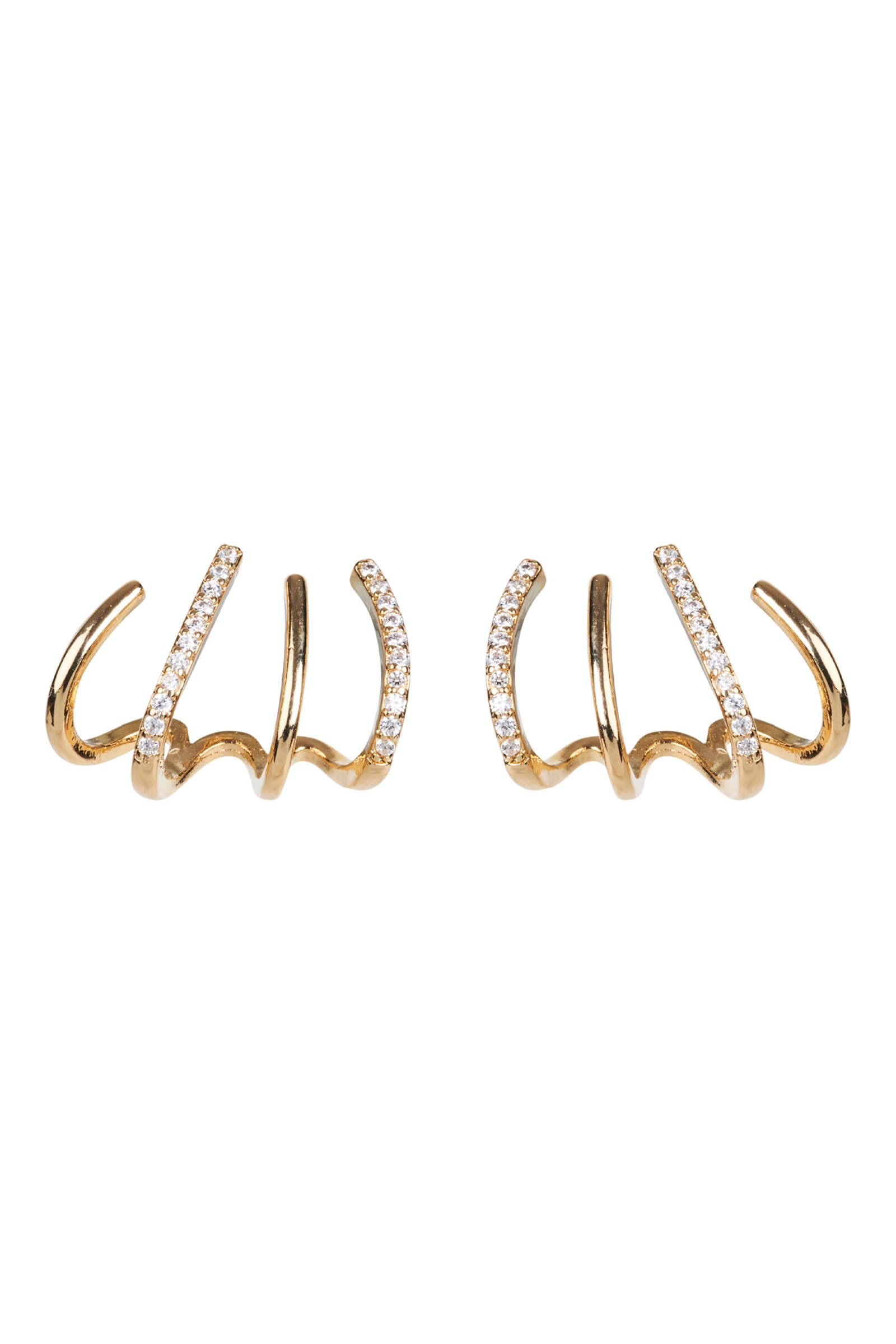 Heritage Earring - Gold Cuff
