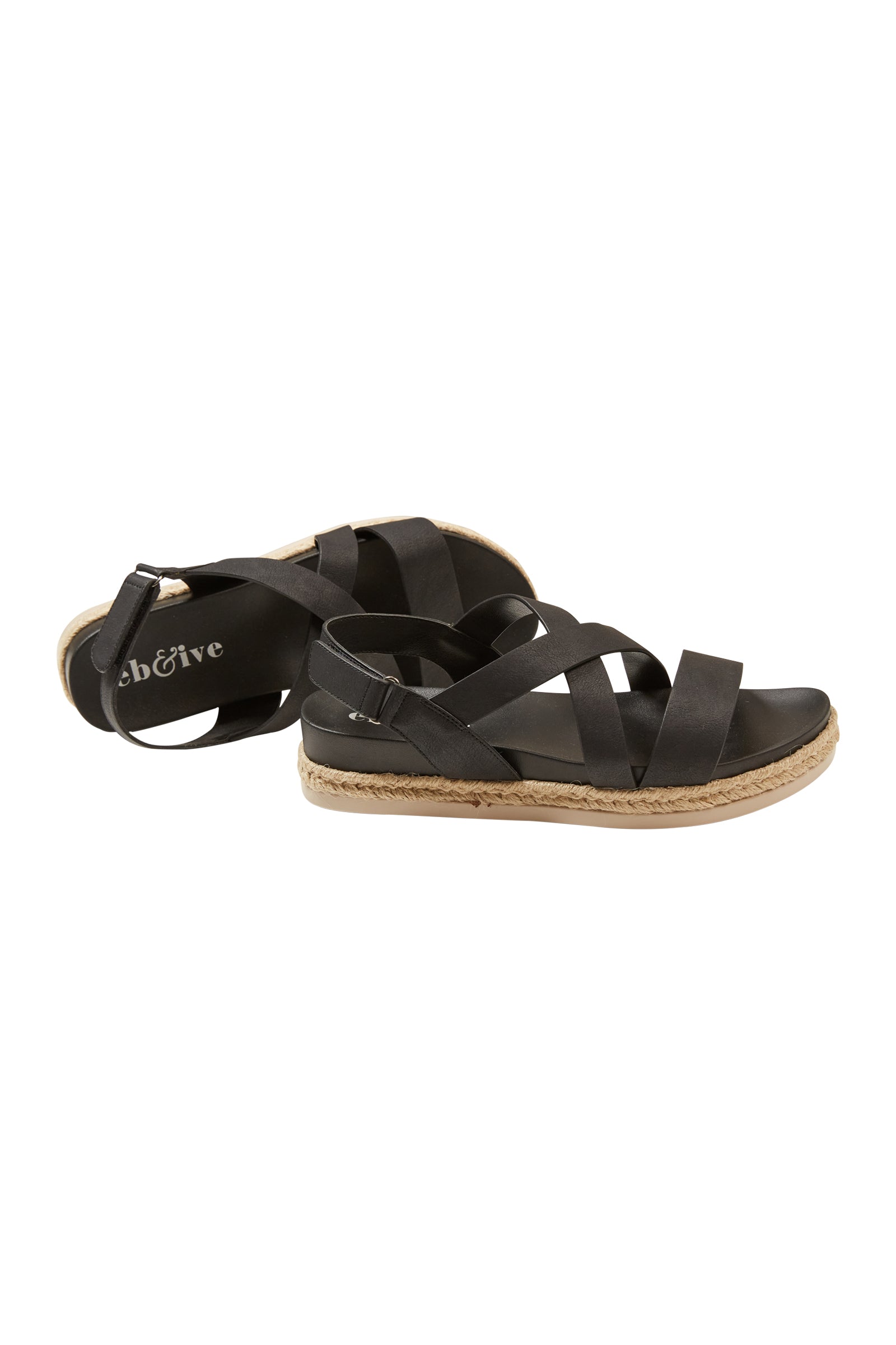 Mimosa Sandal - Black - eb&ive Footwear - Sandals