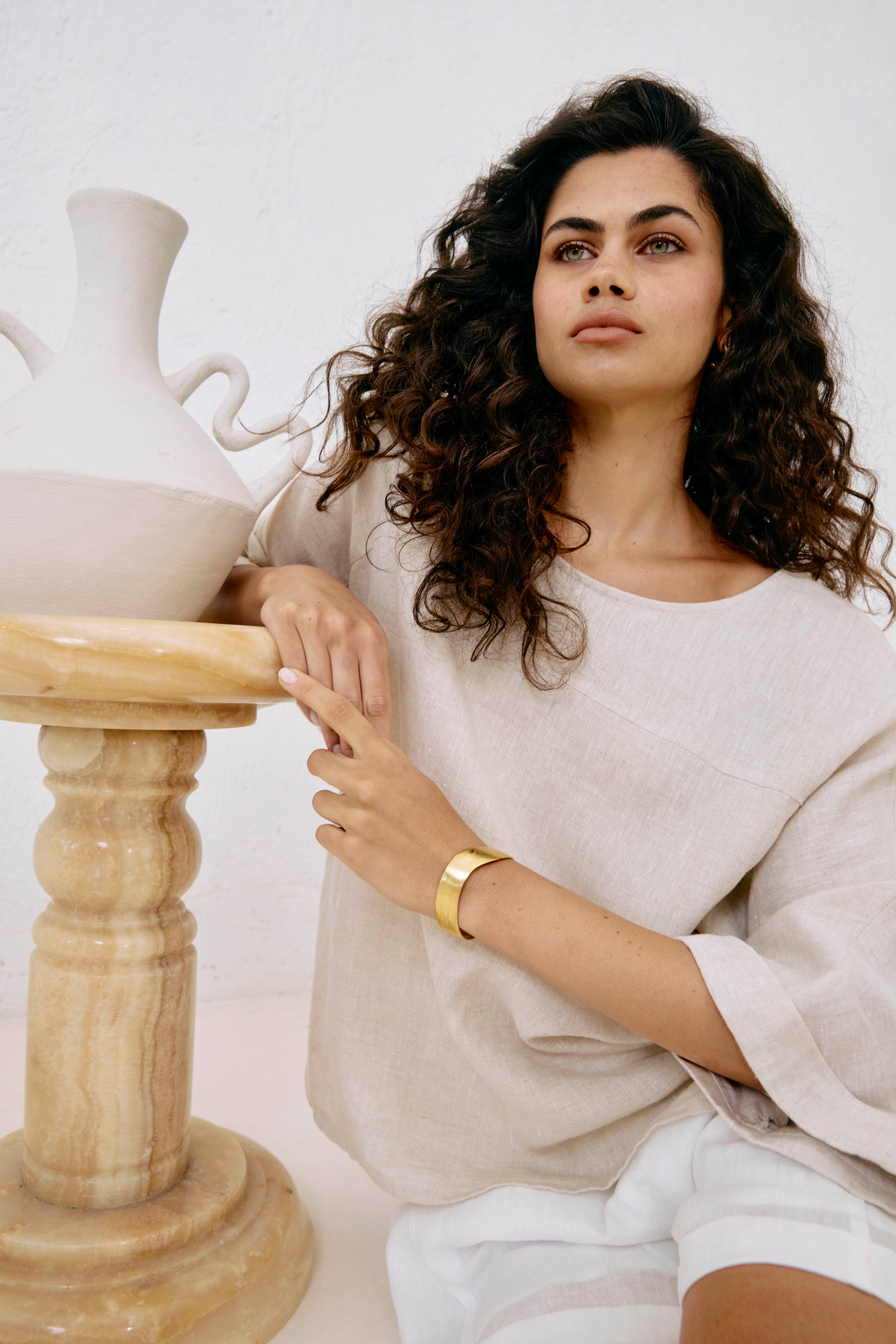 Studio Relaxed Top - Tusk