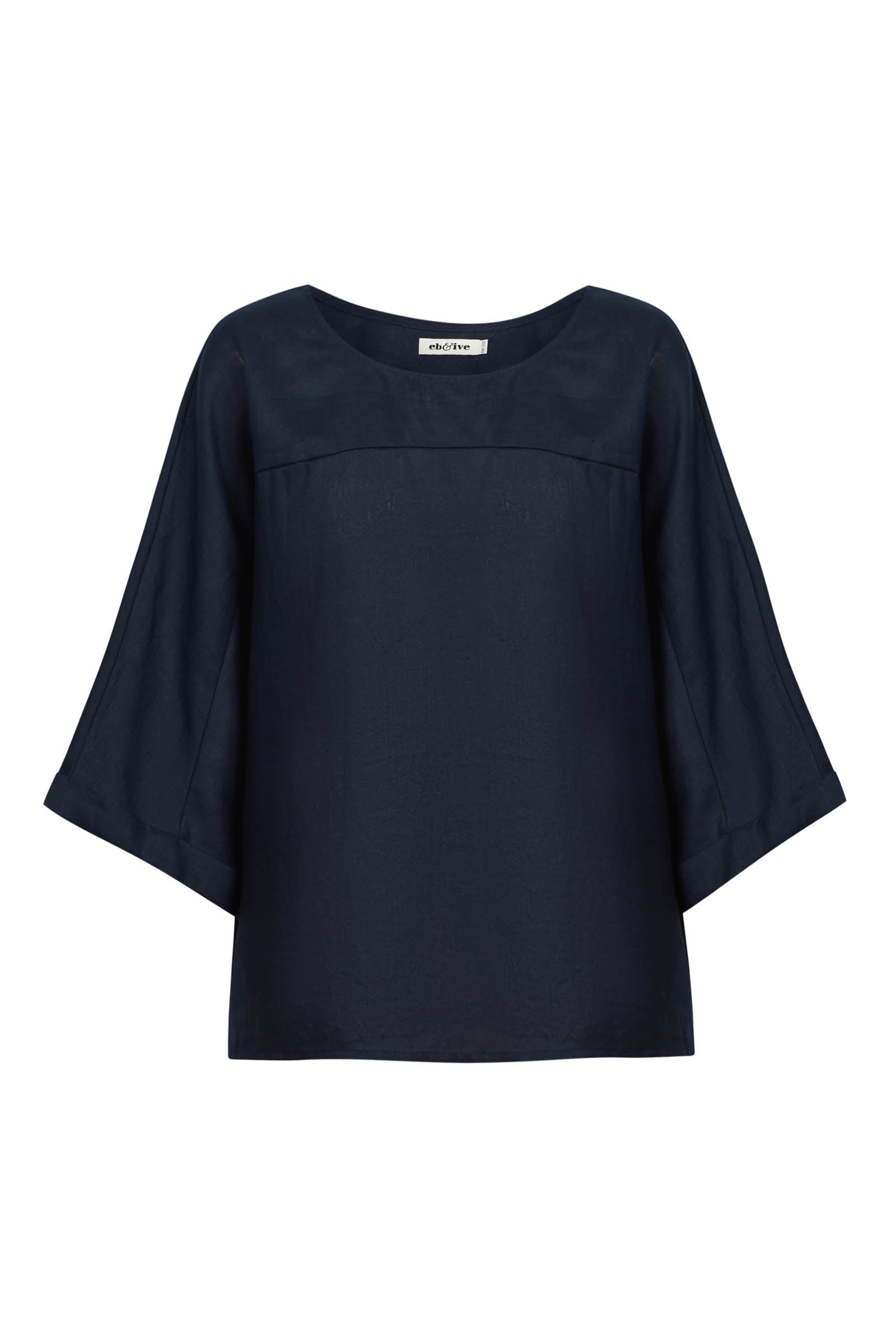 Studio Relaxed Top - Navy
