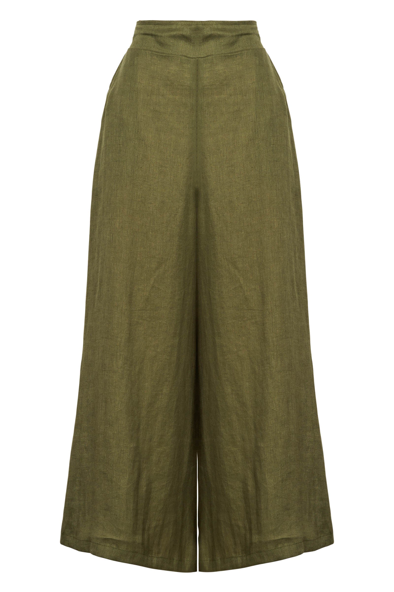 Studio Crop Pant - Khaki
