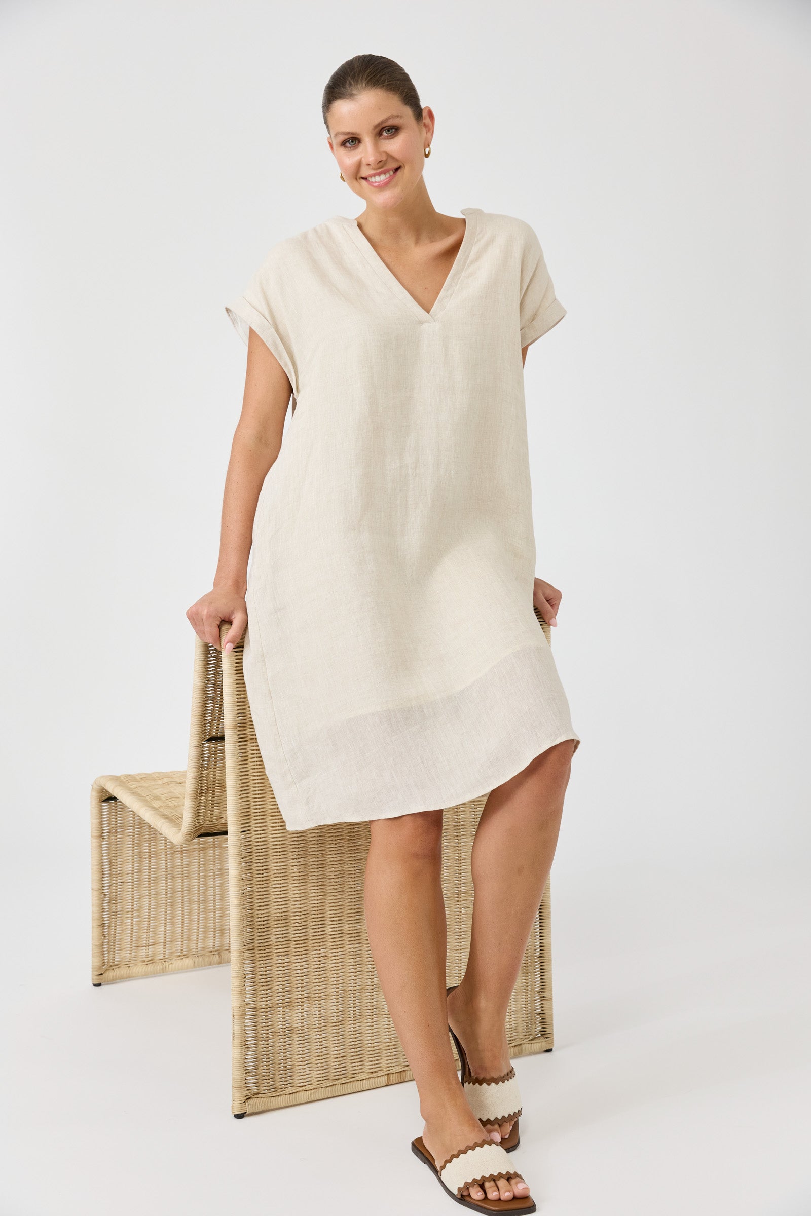 chinese dress ladies Shop Eb & Ive - Indica Frill Dress - Capri