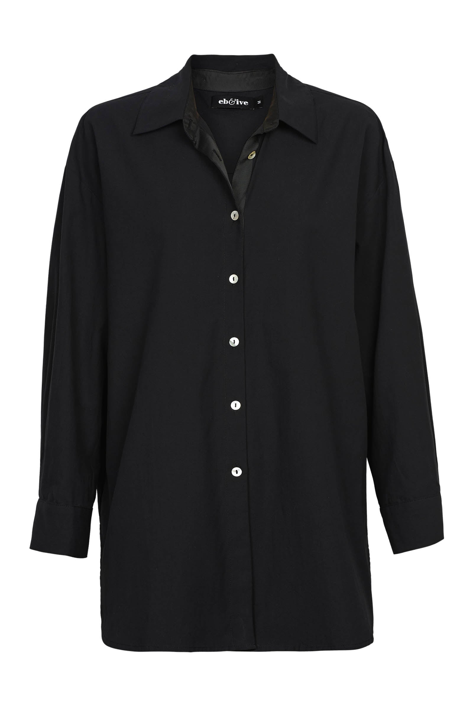 Studio Oversize Shirt - Ebony