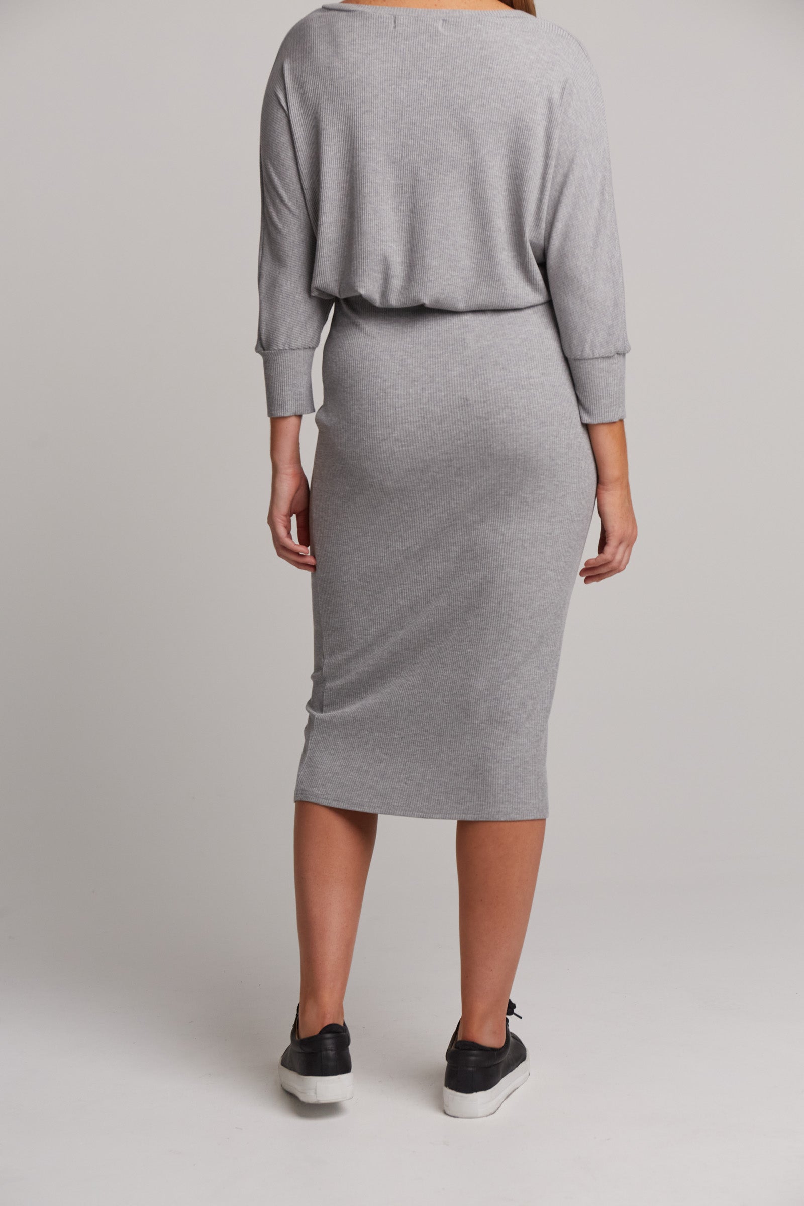 Studio Jersey Skirt - Gray - eb&ive Clothing - Skirt Mid