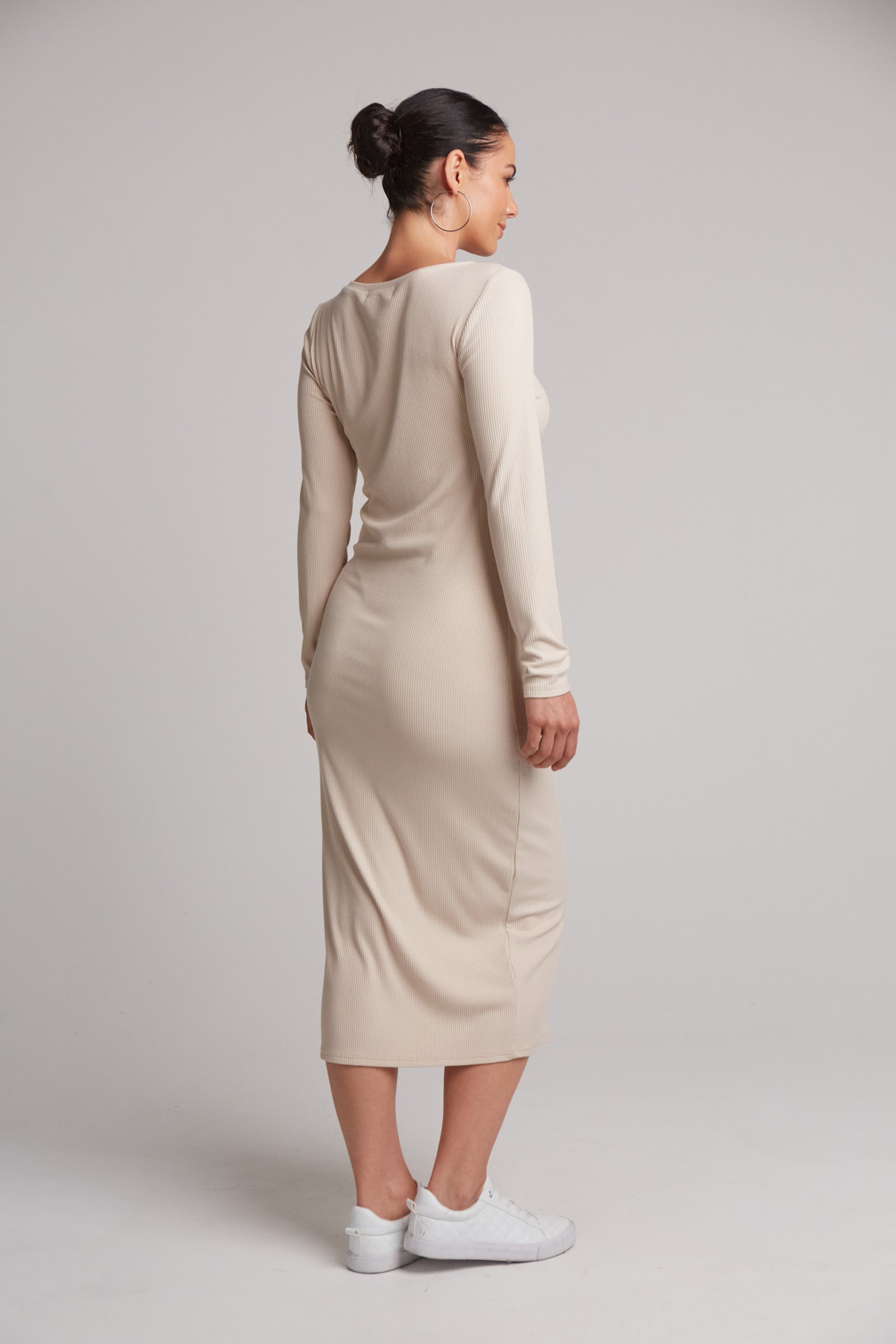 Studio Jersey Maxi - Tusk - eb&ive Clothing - Dress Maxi