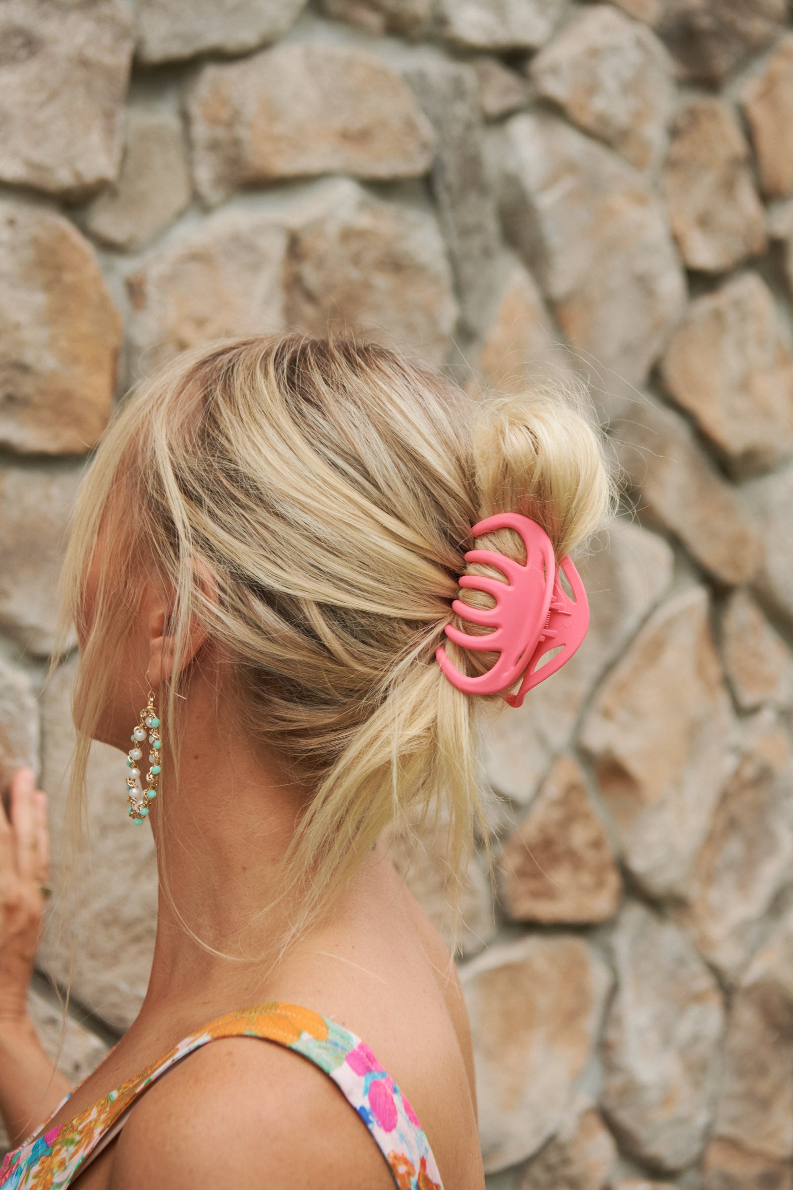 La Vie Claw - Lychee - eb&ive Hair Accessories