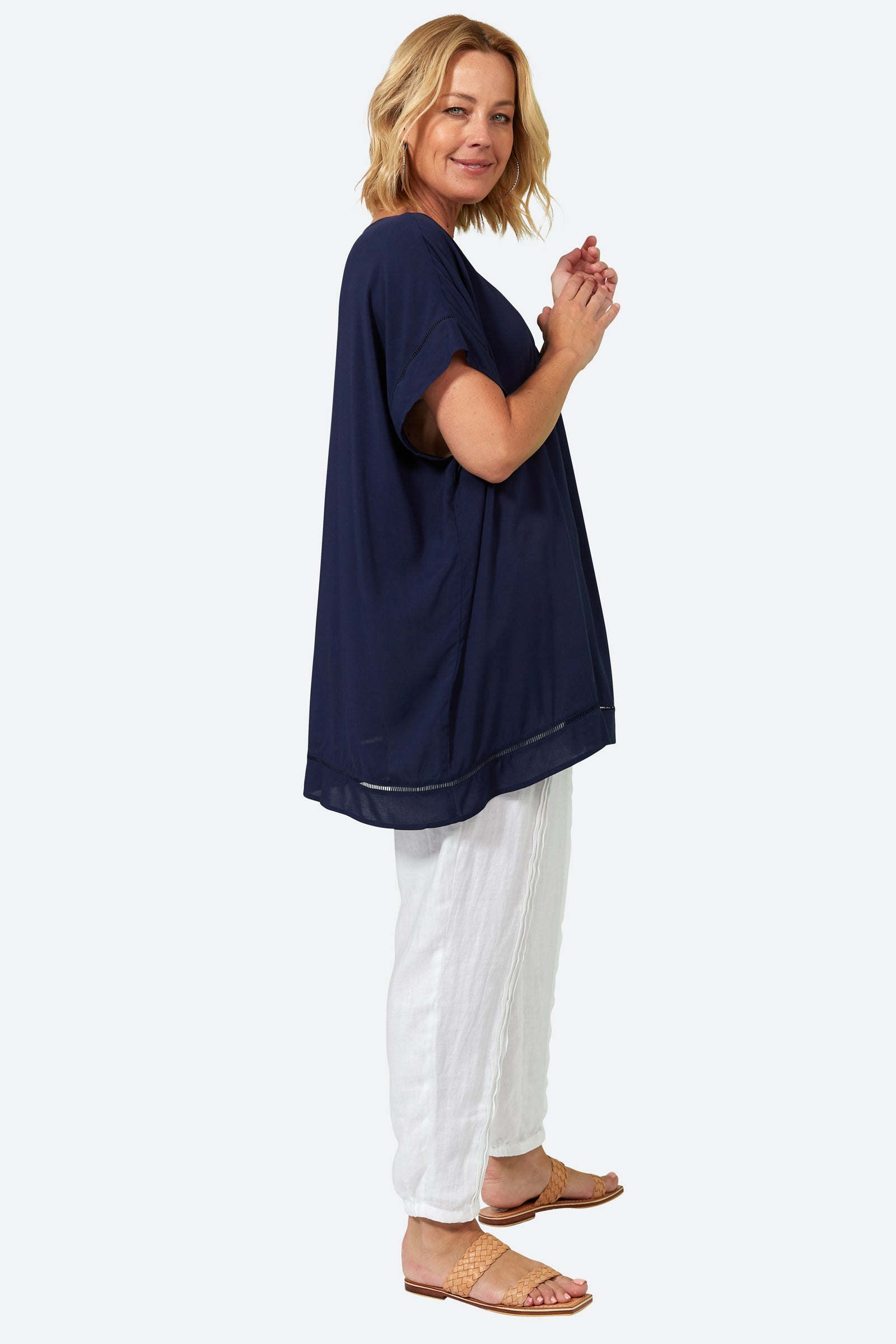 Esprit Relax Top - Sapphire - eb&ive Clothing - Top S/S One Size