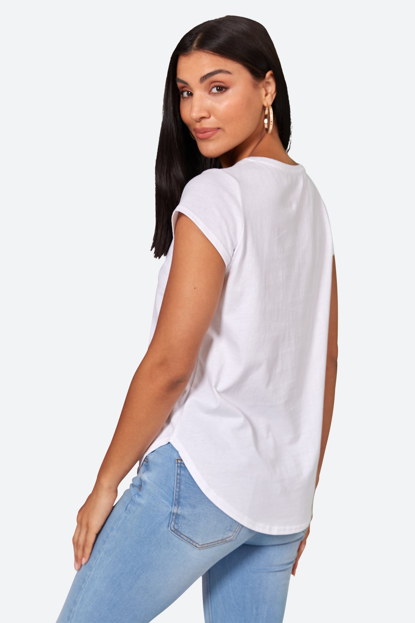 Reveler Tshirt - Blanc - eb&ive Clothing - Top Tshirt S/S