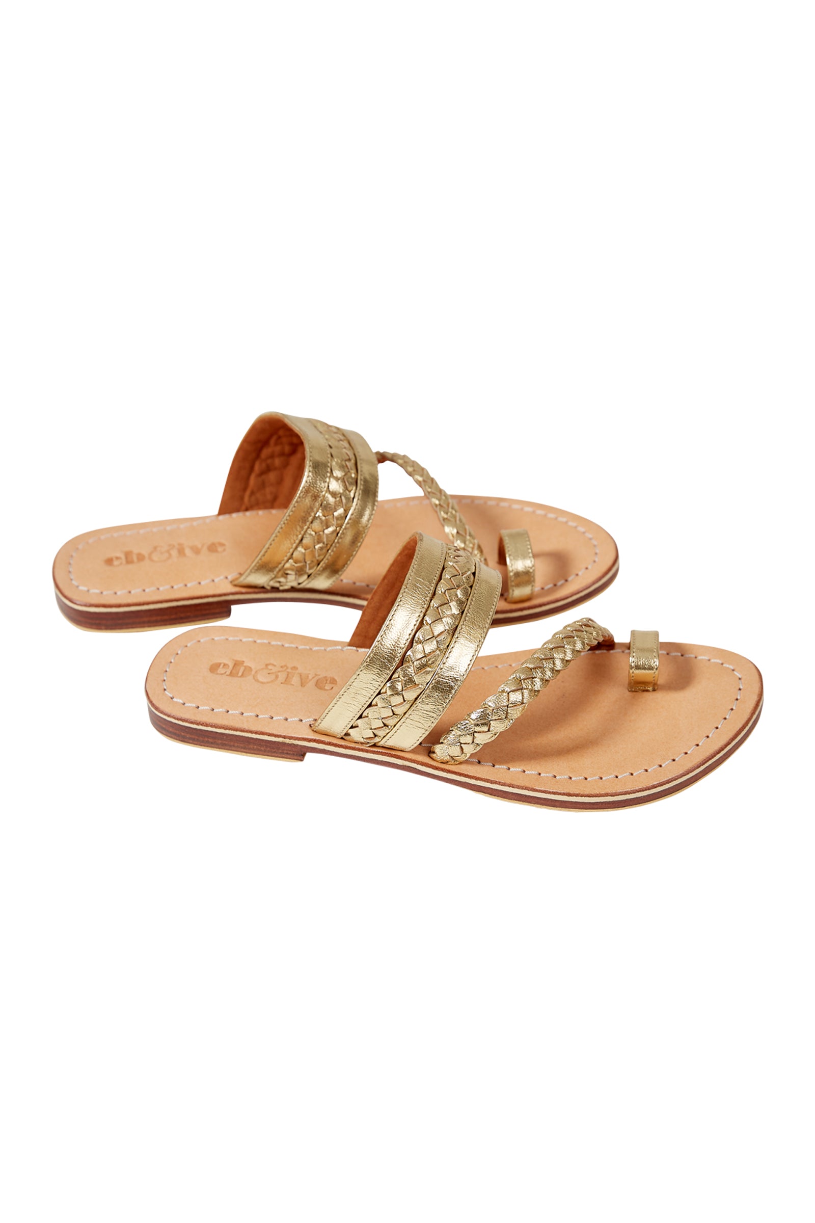 Verve Sandal - Gold - eb&ive Footwear - Sandals