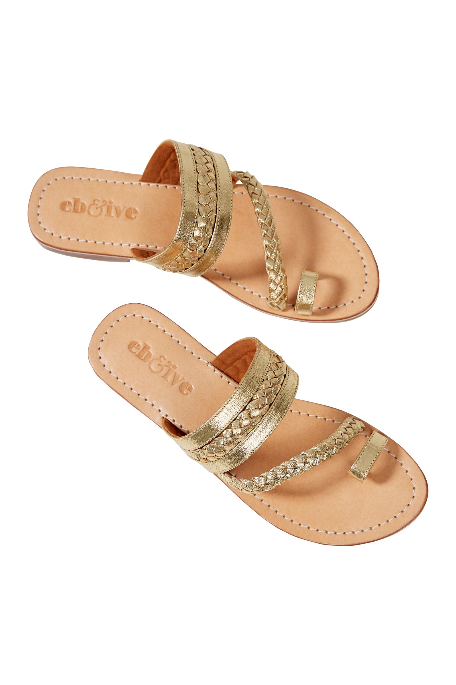 Verve Sandal - Gold - eb&ive Footwear - Sandals