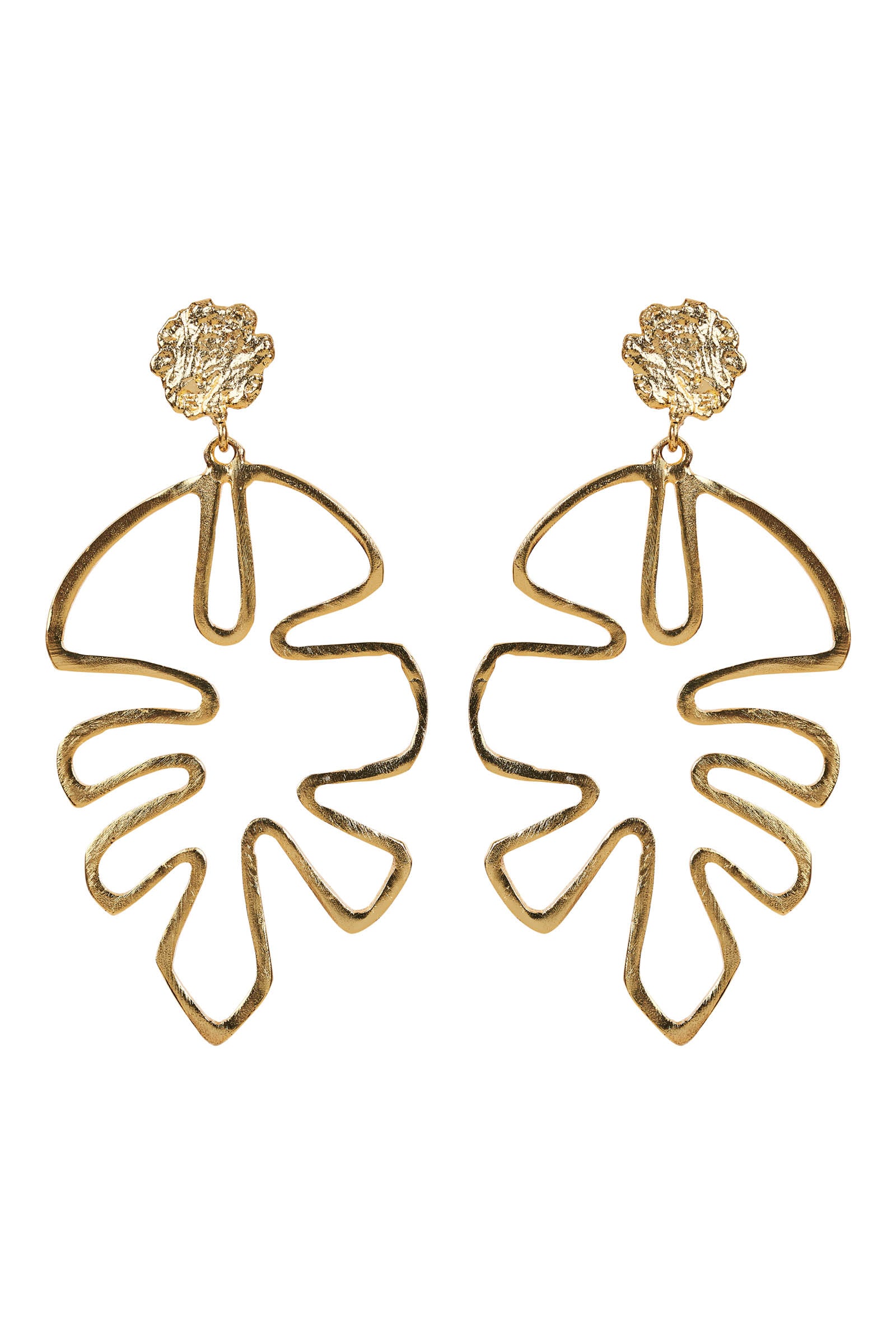 Zest Earring - Gold - eb&ive Earring