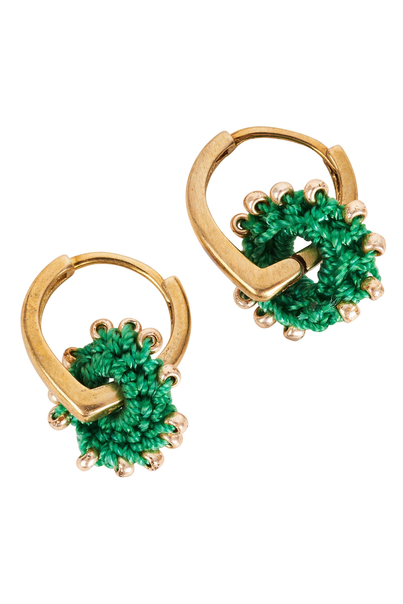 Ethos Earring - Kiwi/Gold - eb&ive Earring