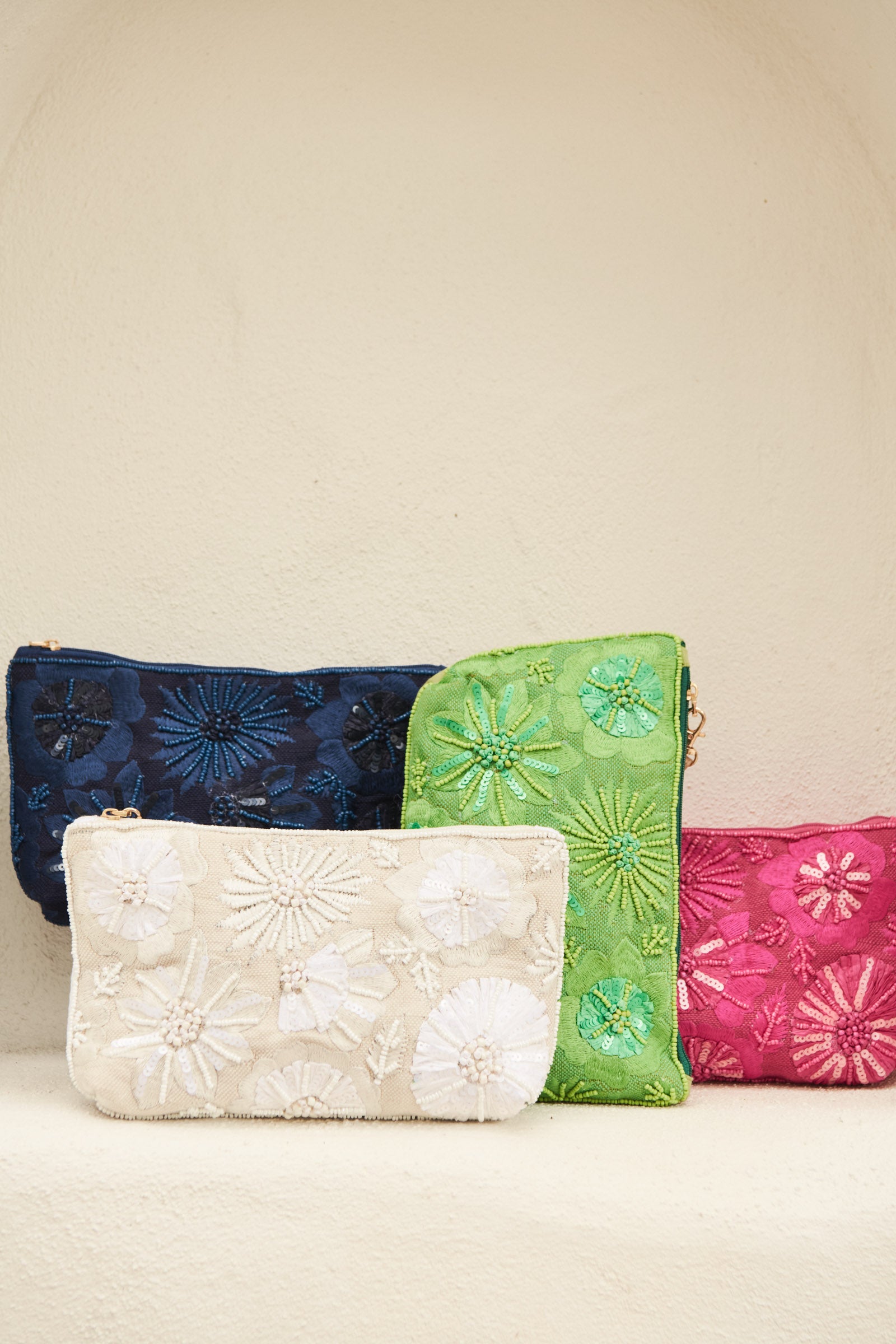 Flourish Clutch - Kiwi - eb&ive Bag