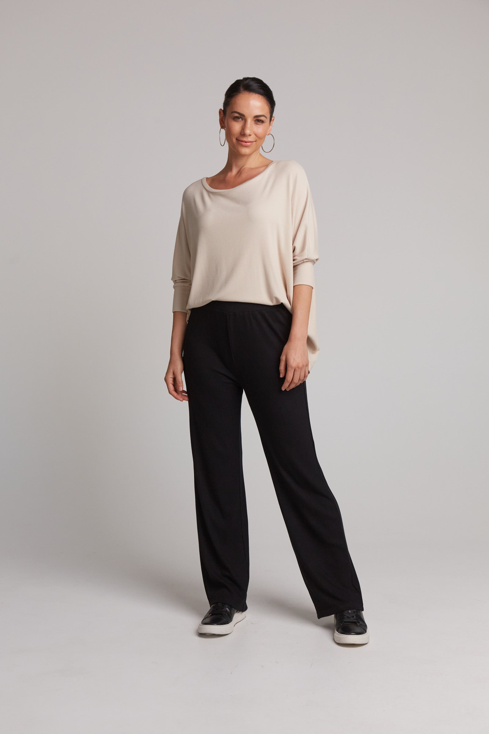 The Relaxed jersey track pants