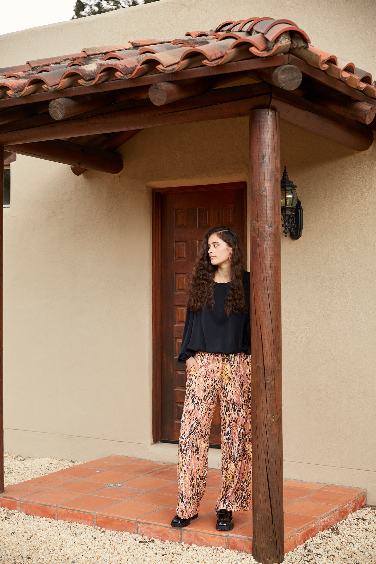 Mayan Pant - Ochre - eb&ive Clothing - Pant Wide