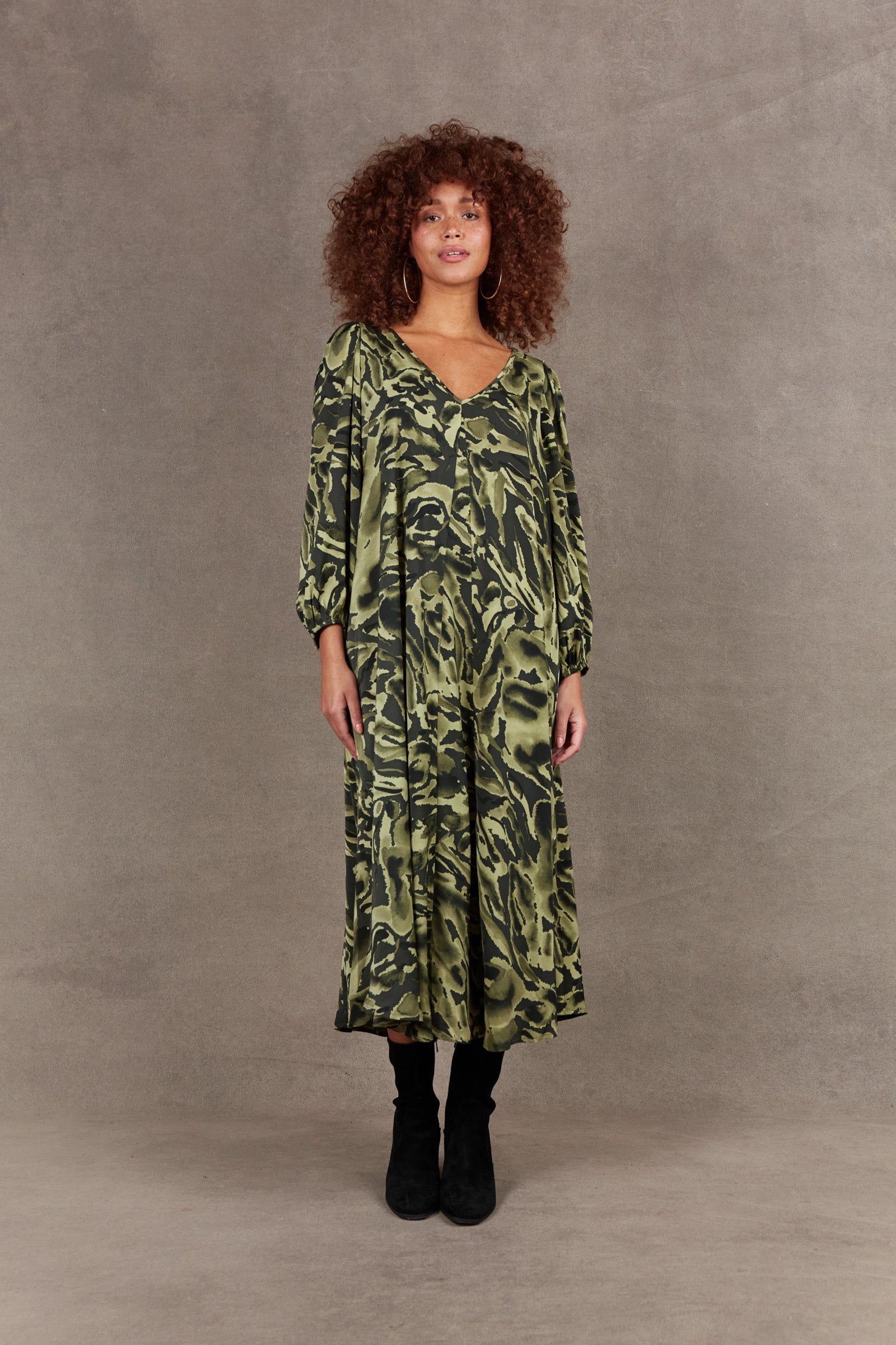 Mayan Maxi - Fern - eb&ive Clothing - Dress Maxi One Size