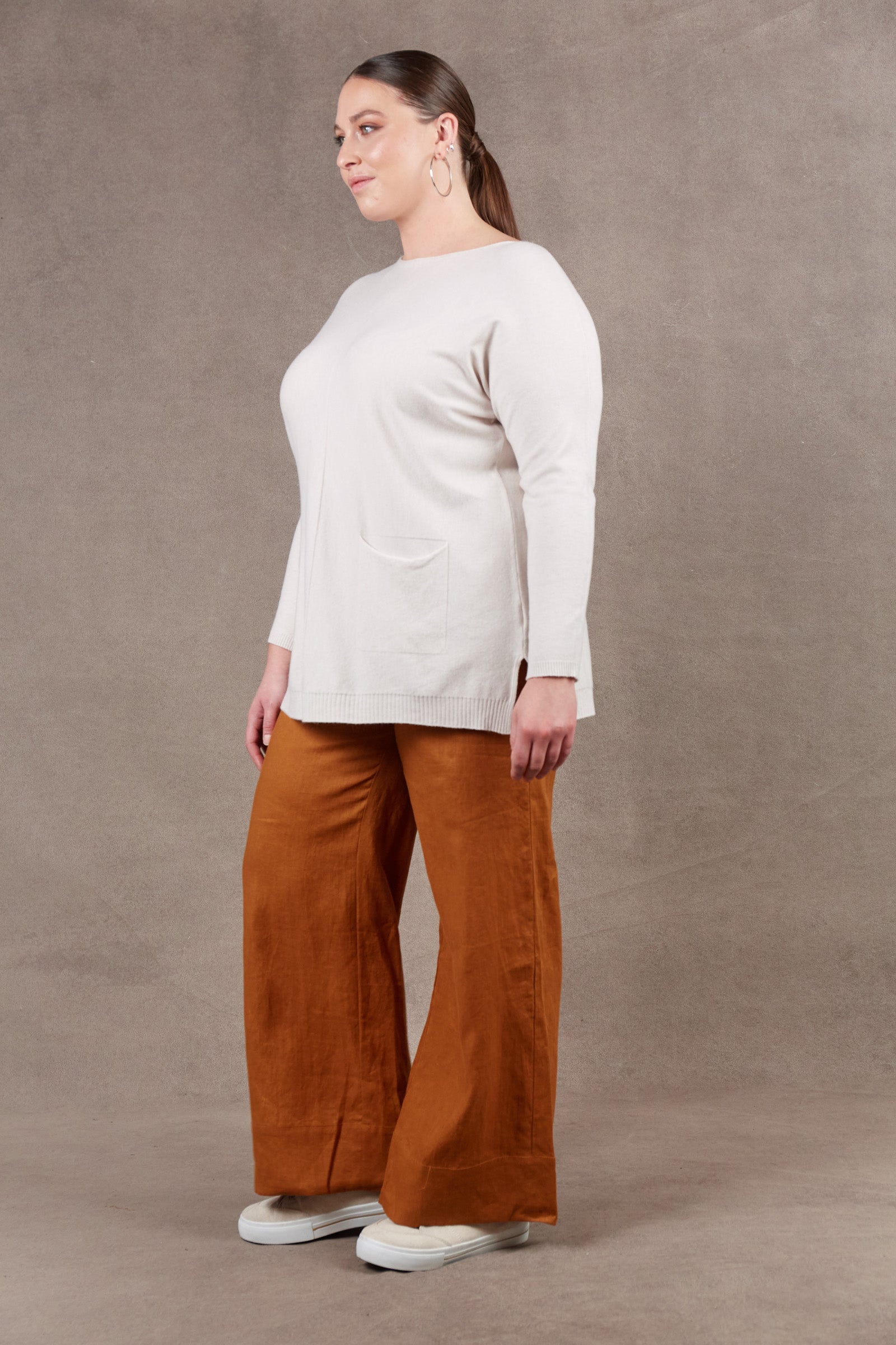 Alawa Knit - Malt - eb&ive Clothing - Knit Jumper One Size