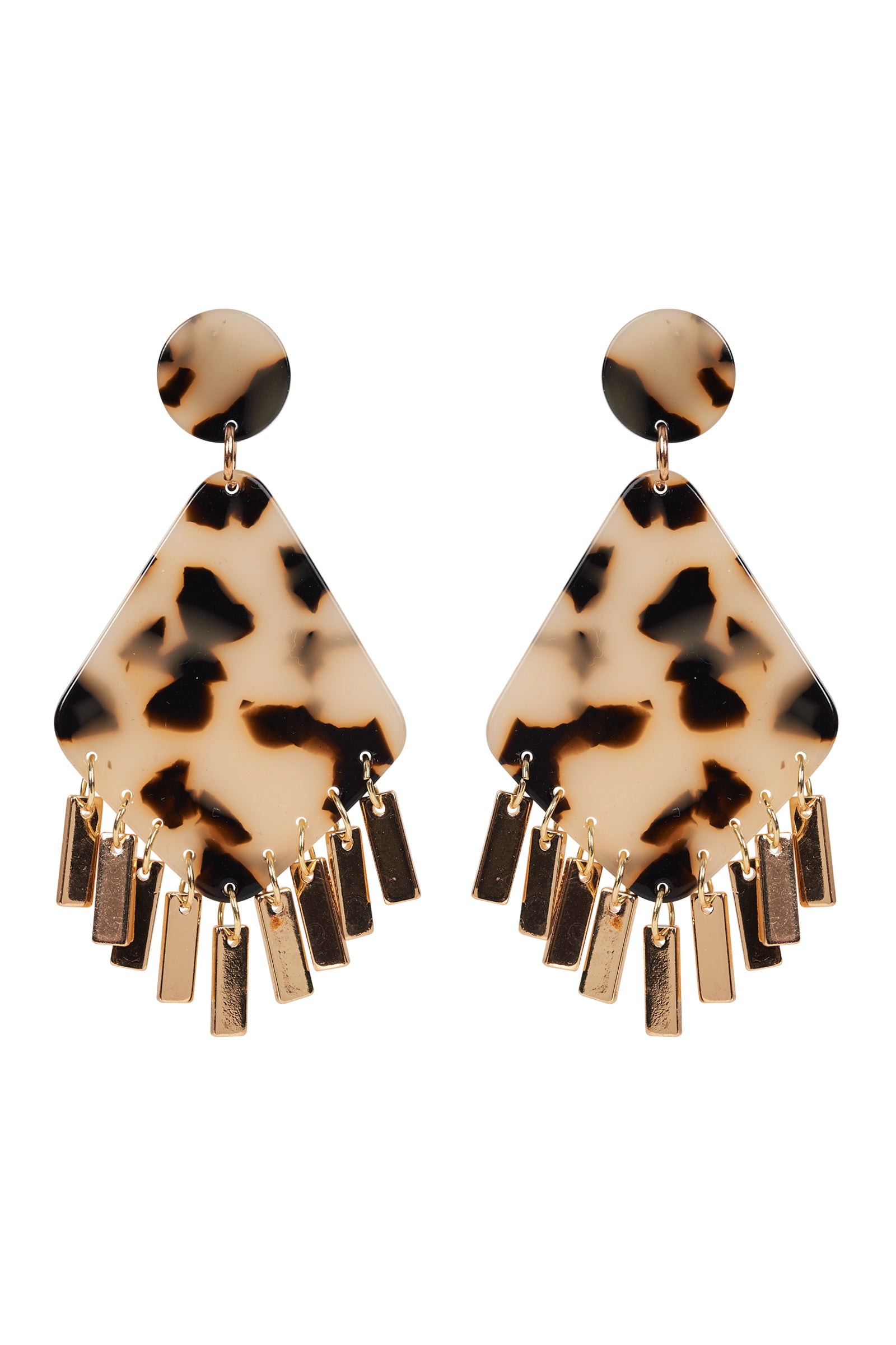 Nama Drop Earring - Tortoise - eb&ive Earring