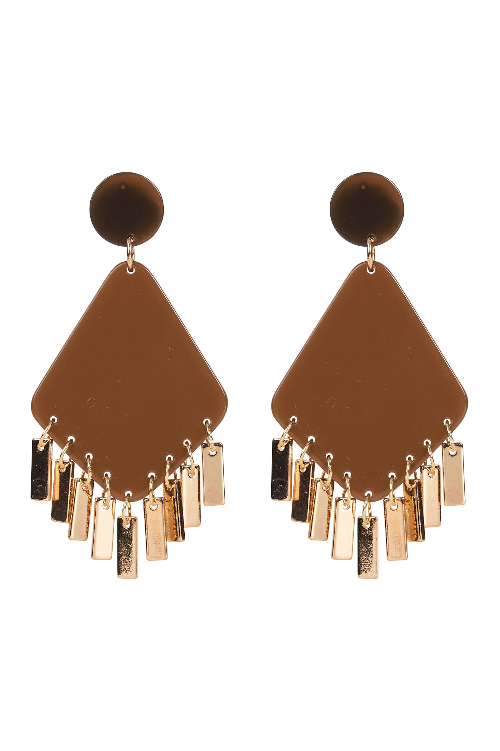 Nama Drop Earring - Mocha - eb&ive Earring