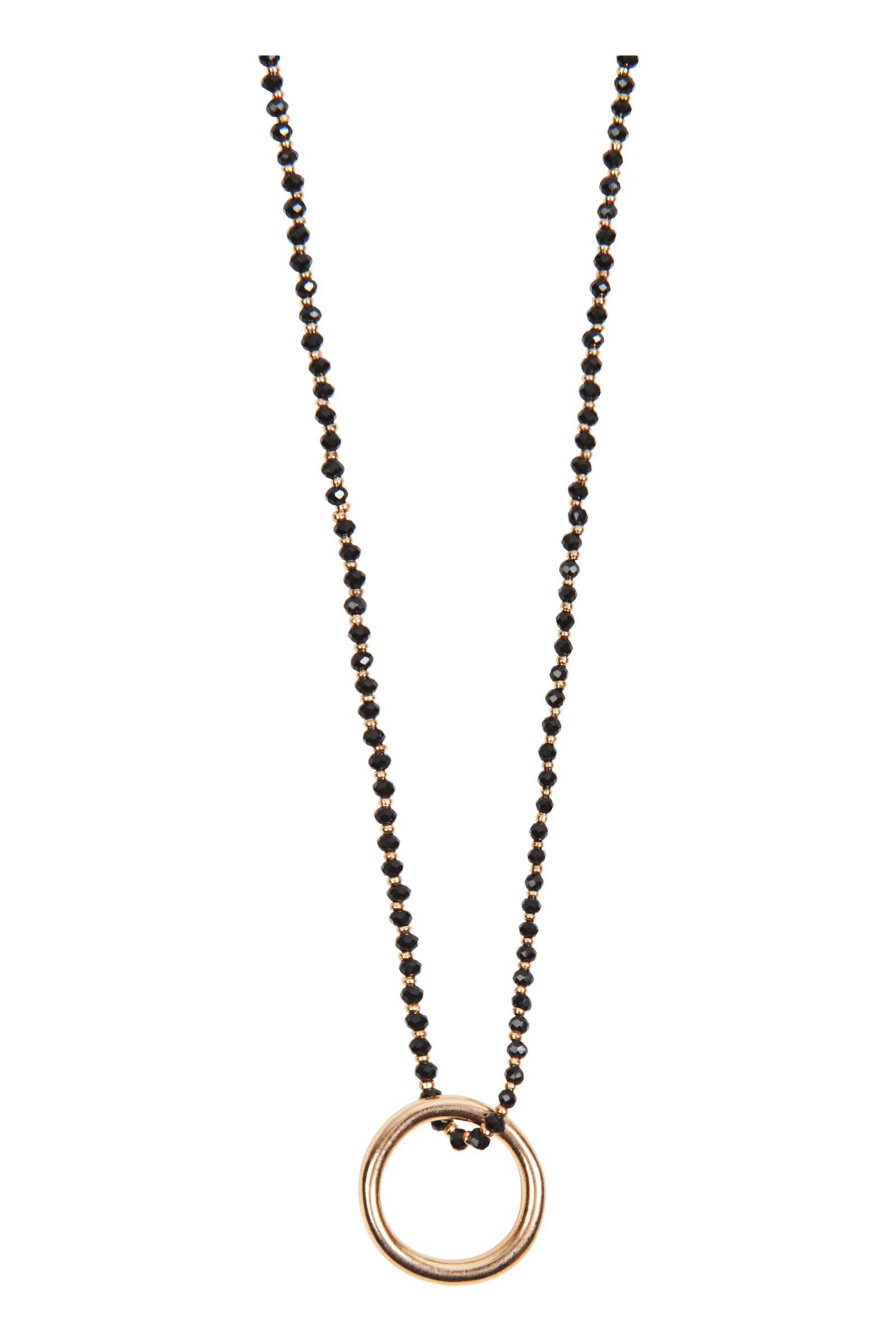 Irula Necklace - Gold Loop - eb&ive Necklace