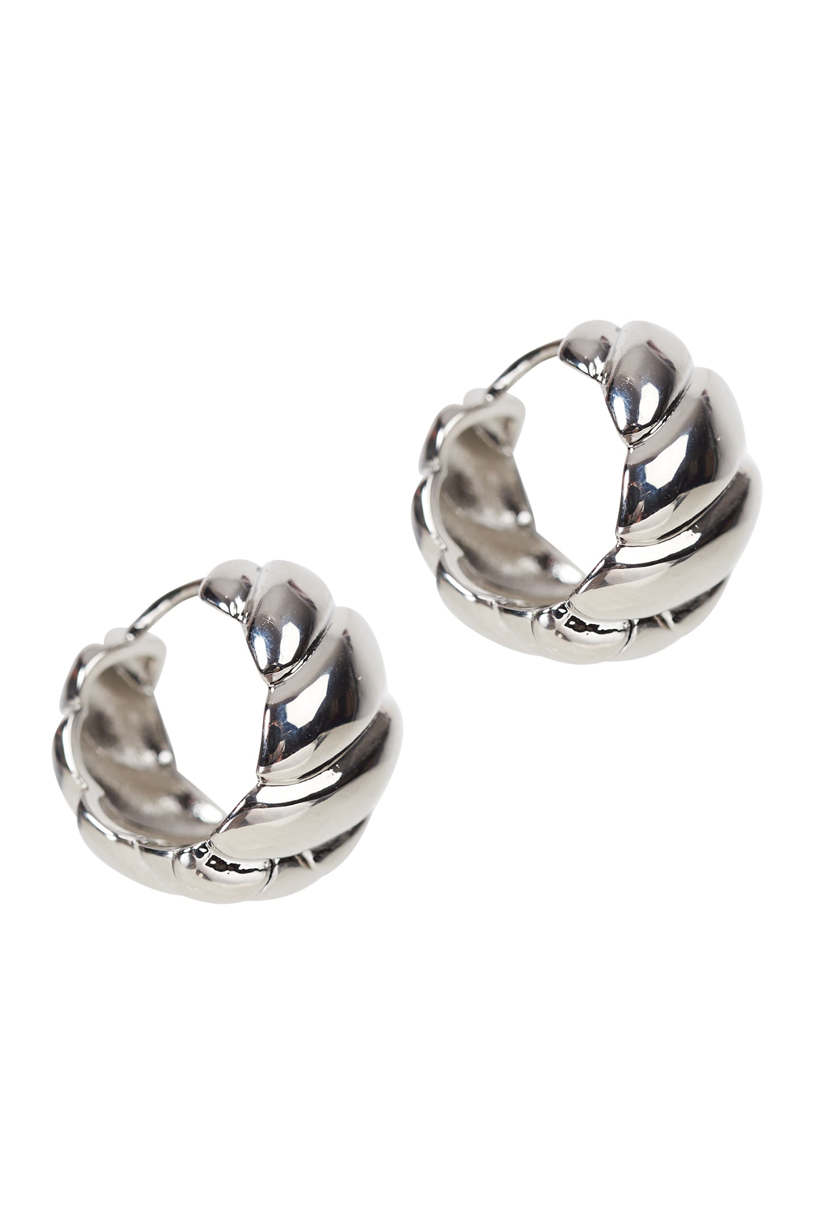 Mayan Earring - Silver Twist - eb&ive Earring