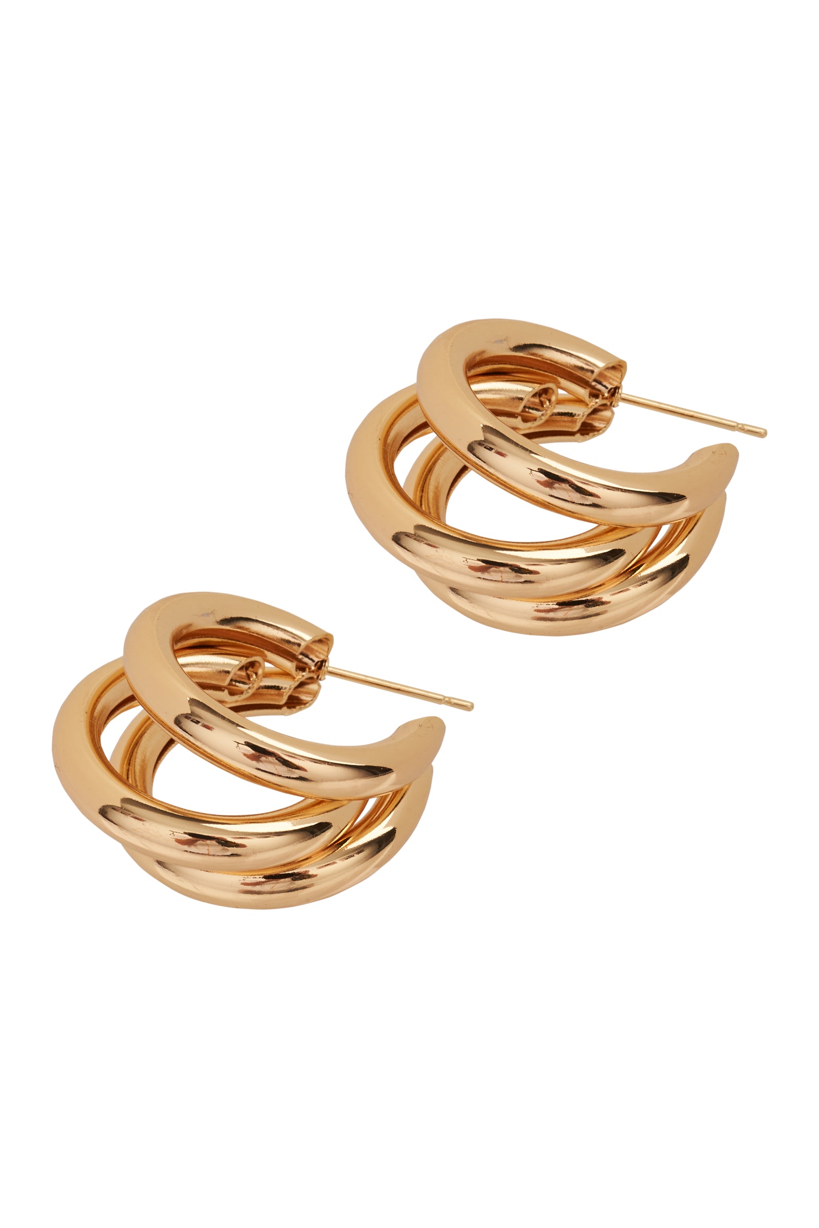 Sammi Multi Hoop Earring - Gold - eb&ive Earring
