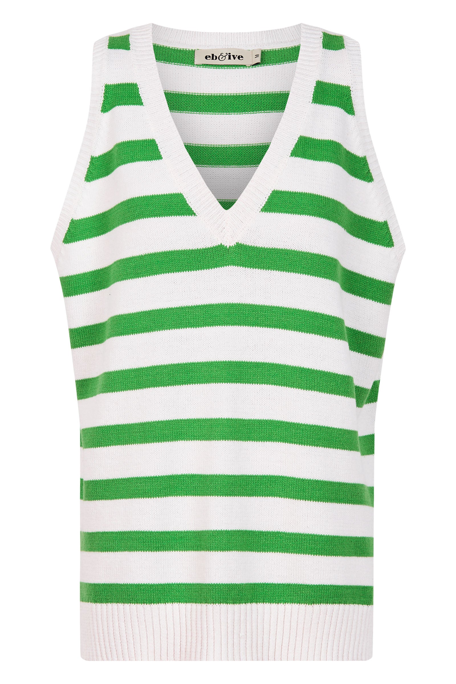 La Sable Knit Vest - Emerald - eb&ive Clothing - Knit Top Sleeveless