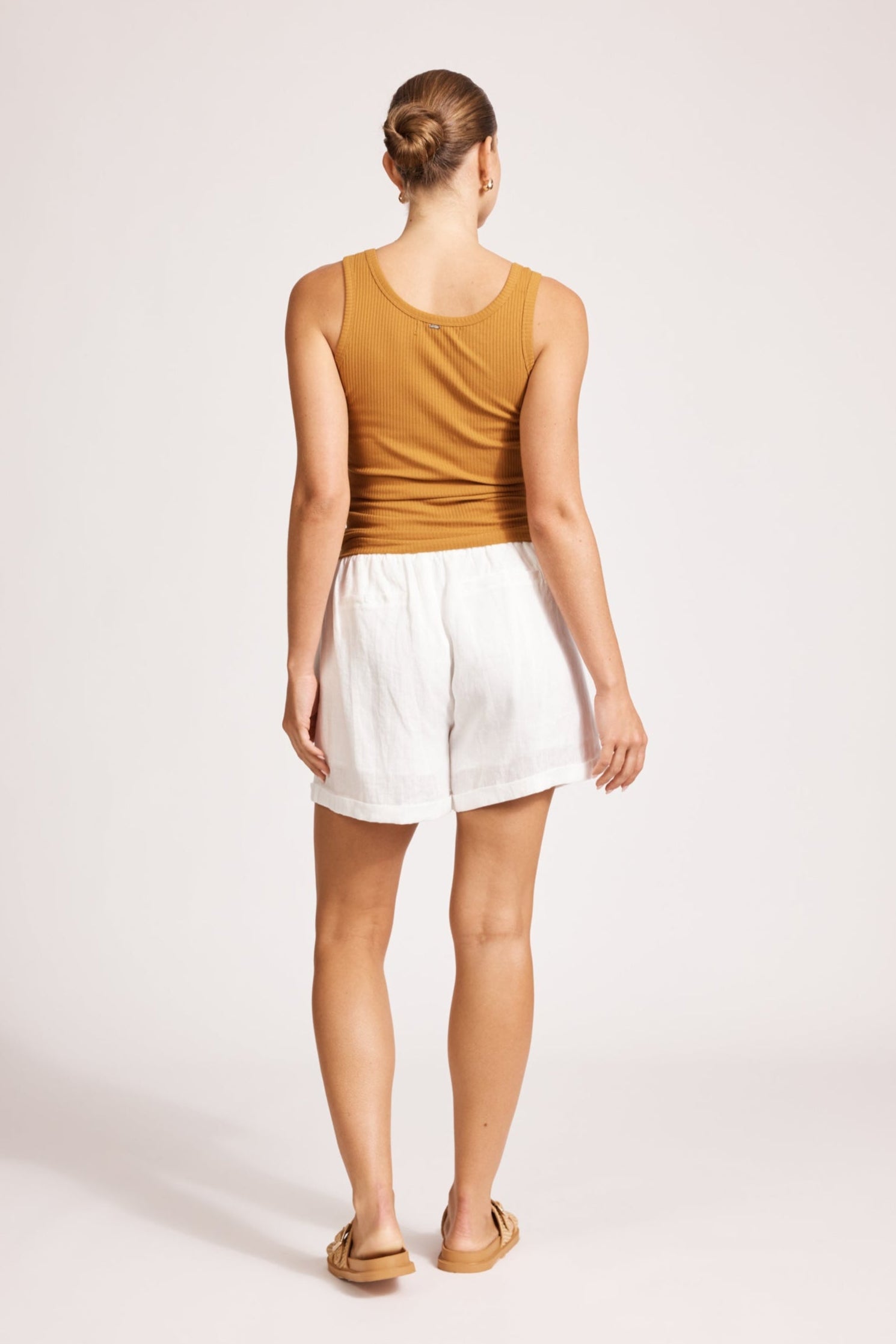 La Plage Tank - Caramel