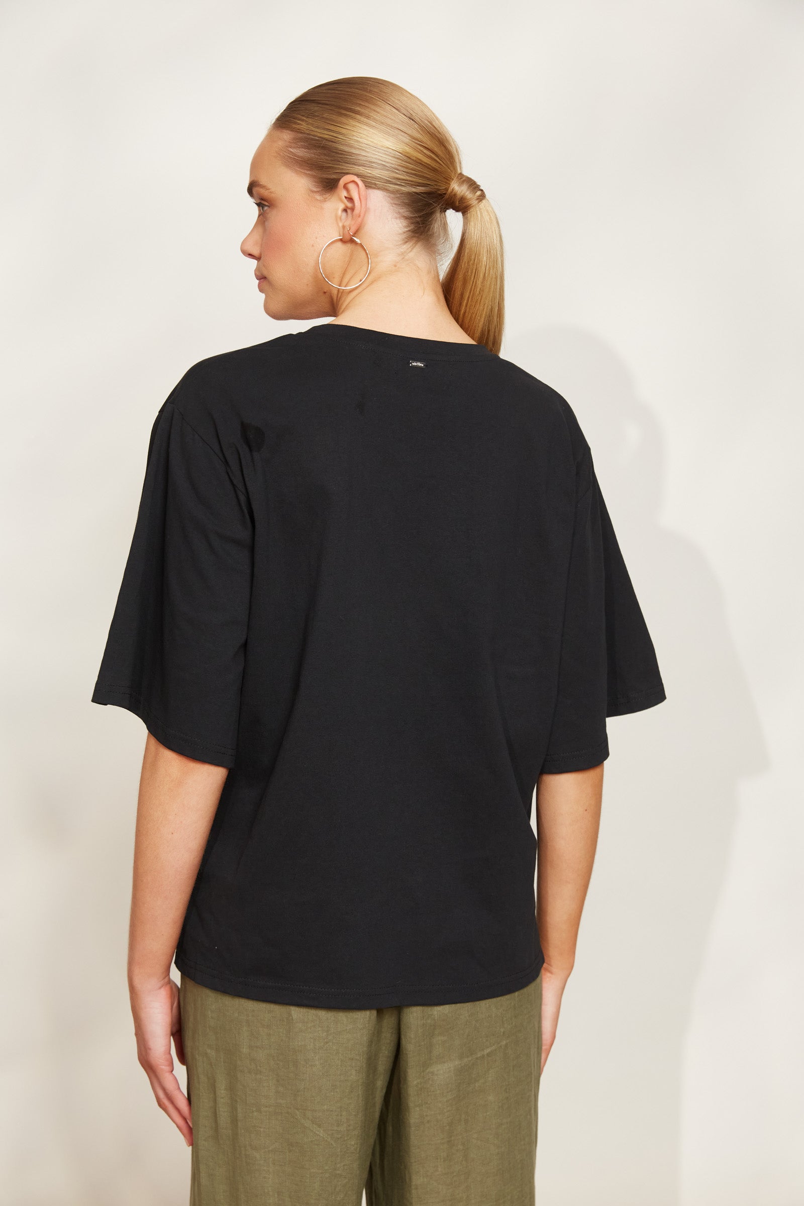 Studio Tshirt - Ebony - eb&ive Clothing - Top Tshirt S/S
