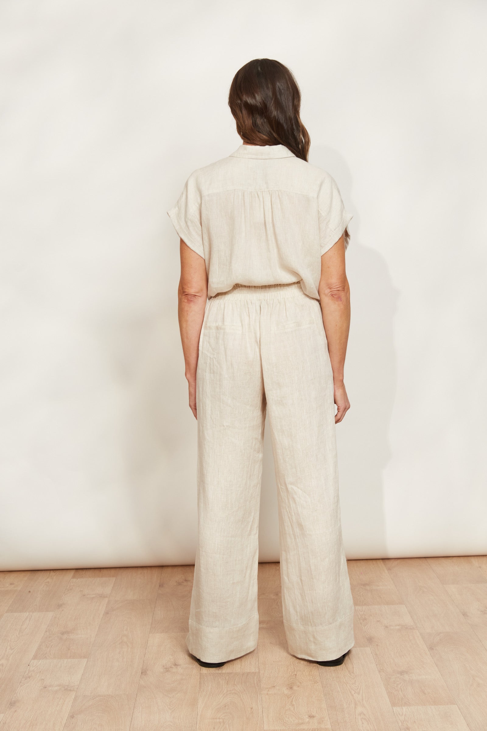 Studio Pant - Tusk - eb&ive Clothing - Pant Relaxed Linen