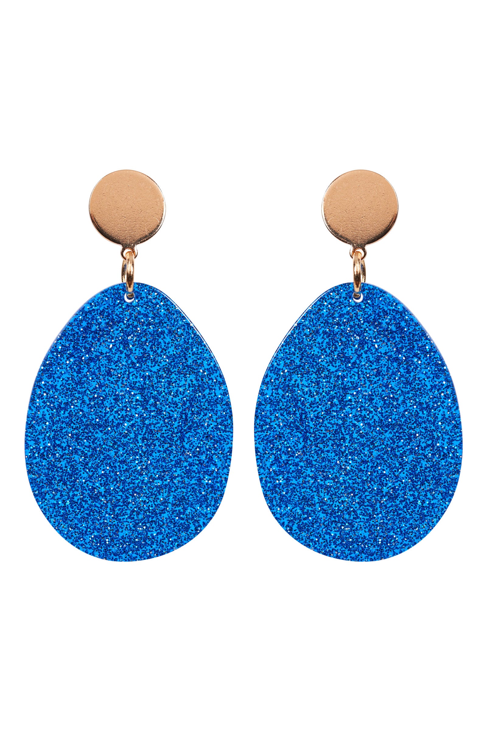 Merry Oval Earring  - Cobalt - eb&ive Earring
