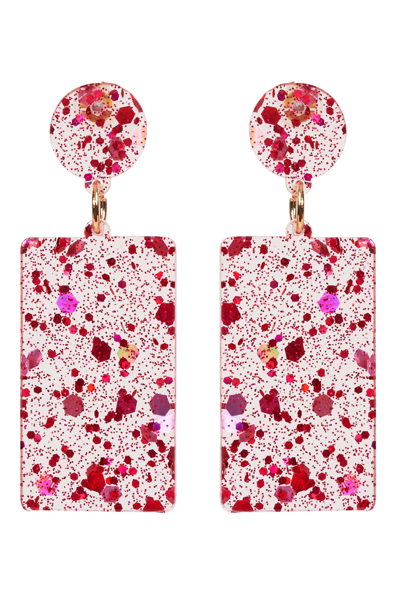 Merry Drop Earring - Raspberry - eb&ive Earring
