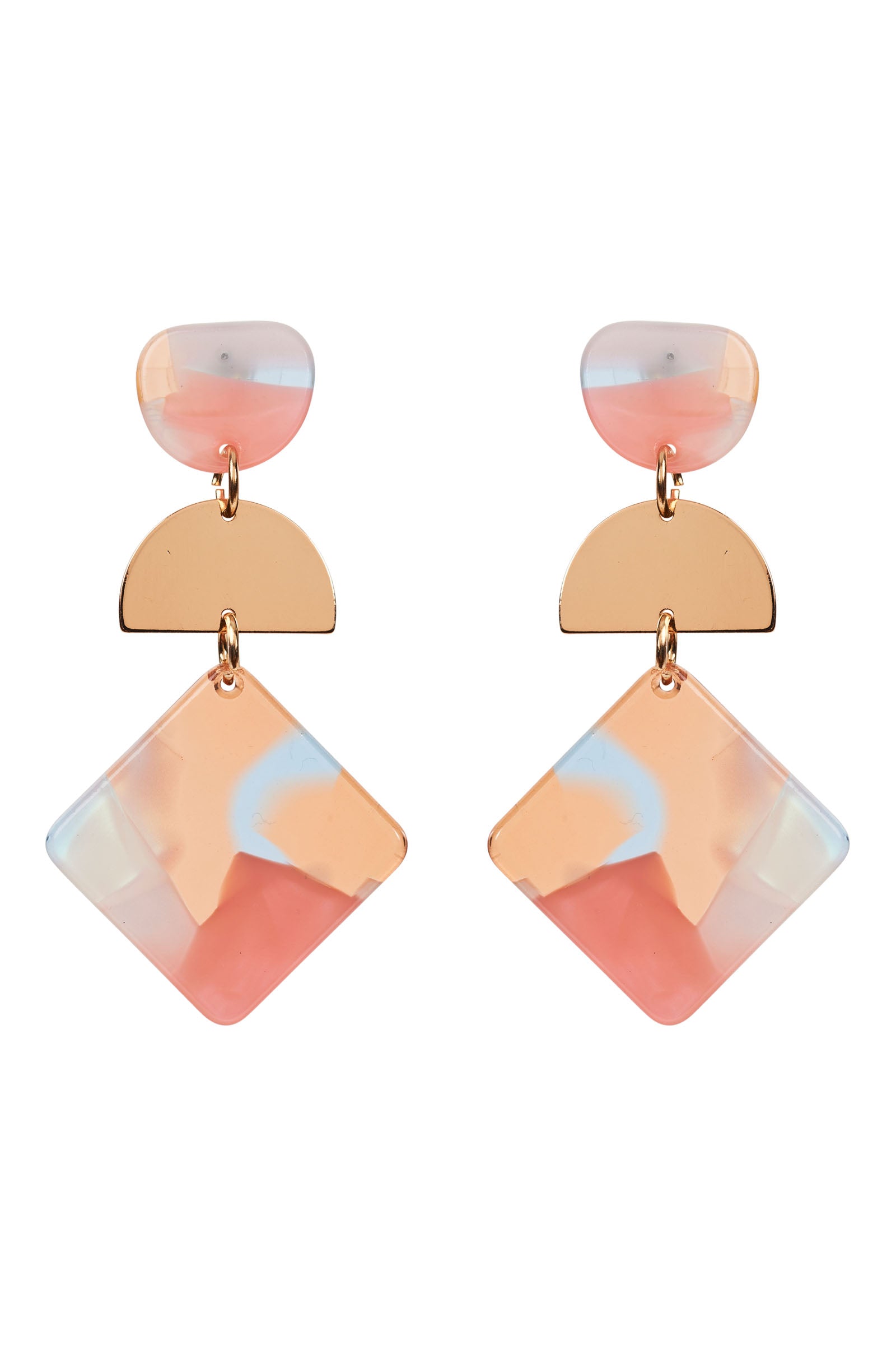 La Mer Drop Earring - Melon - eb&ive Earring