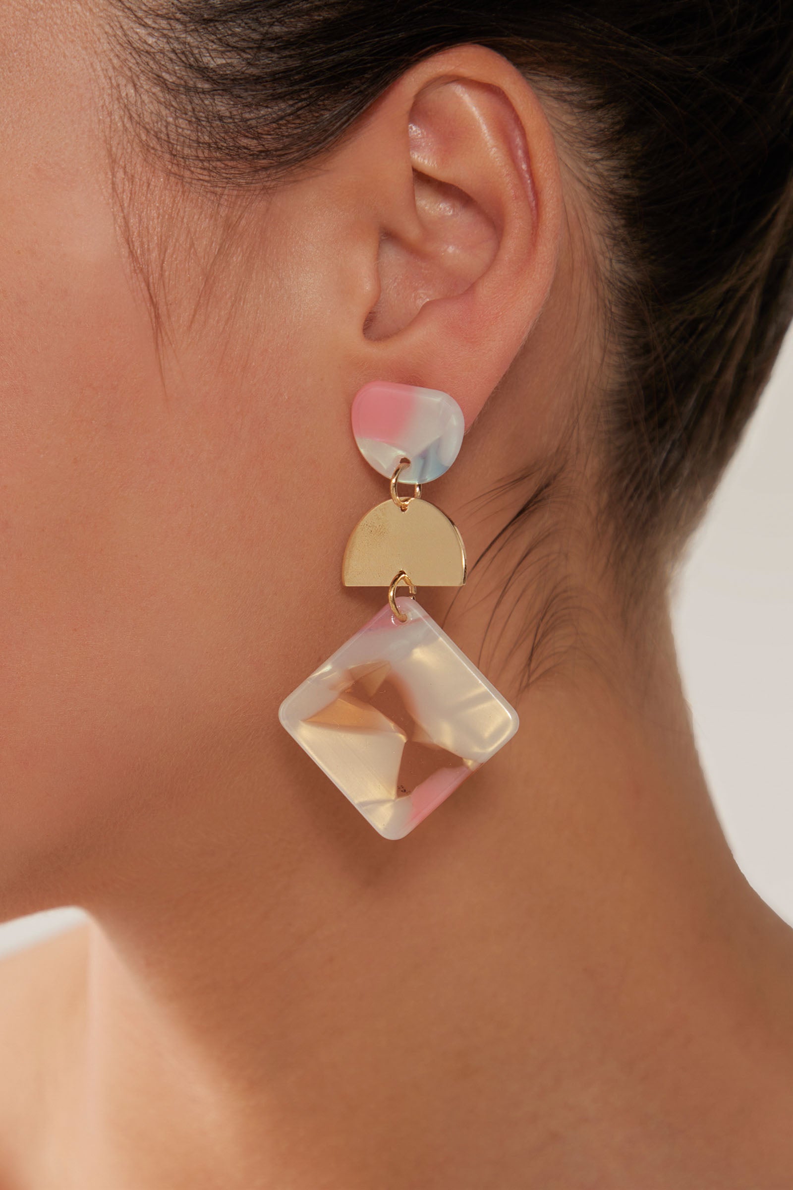 La Mer Drop Earring - Melon - eb&ive Earring