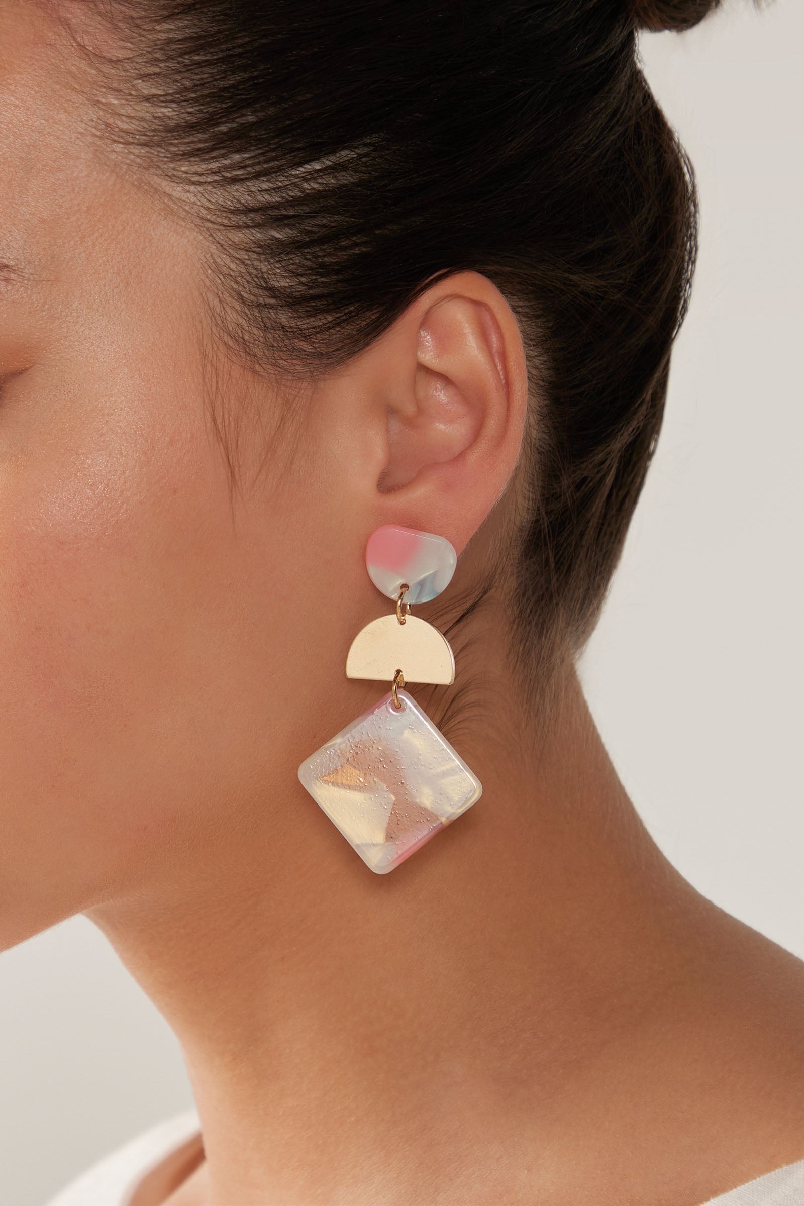 La Mer Drop Earring - Melon - eb&ive Earring