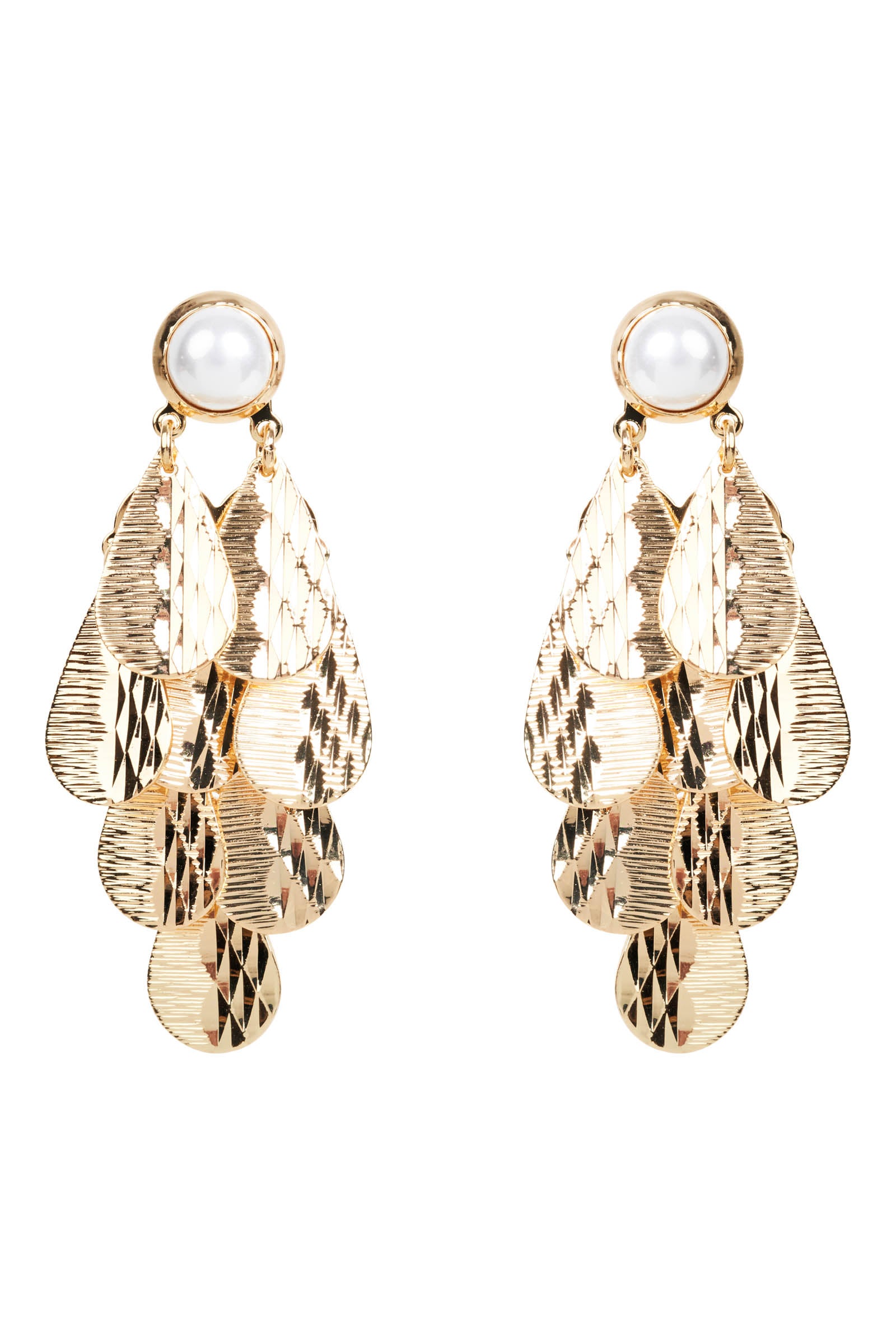 Aman Drop Earring - Gold