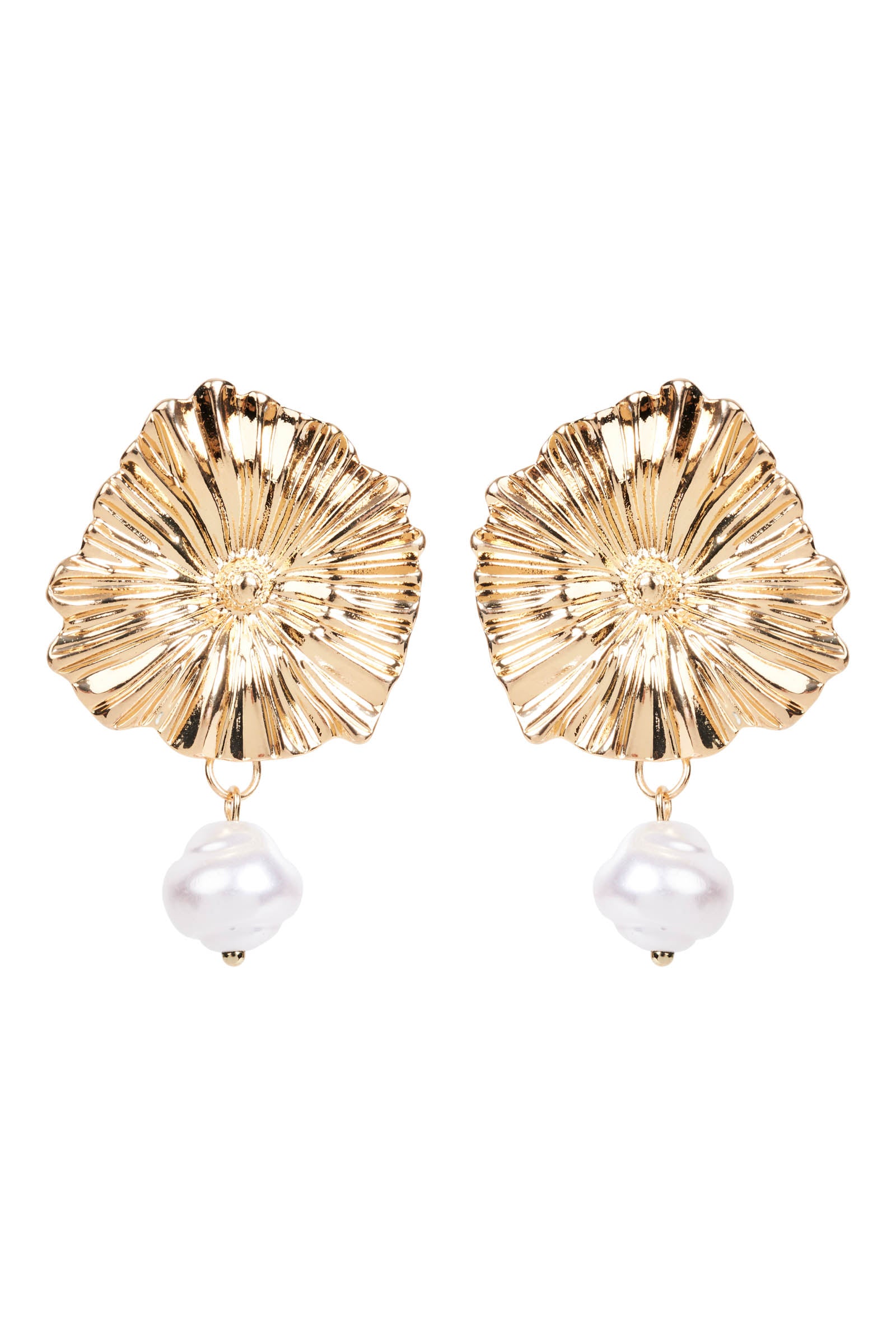 Aman Flora Earring - Gold