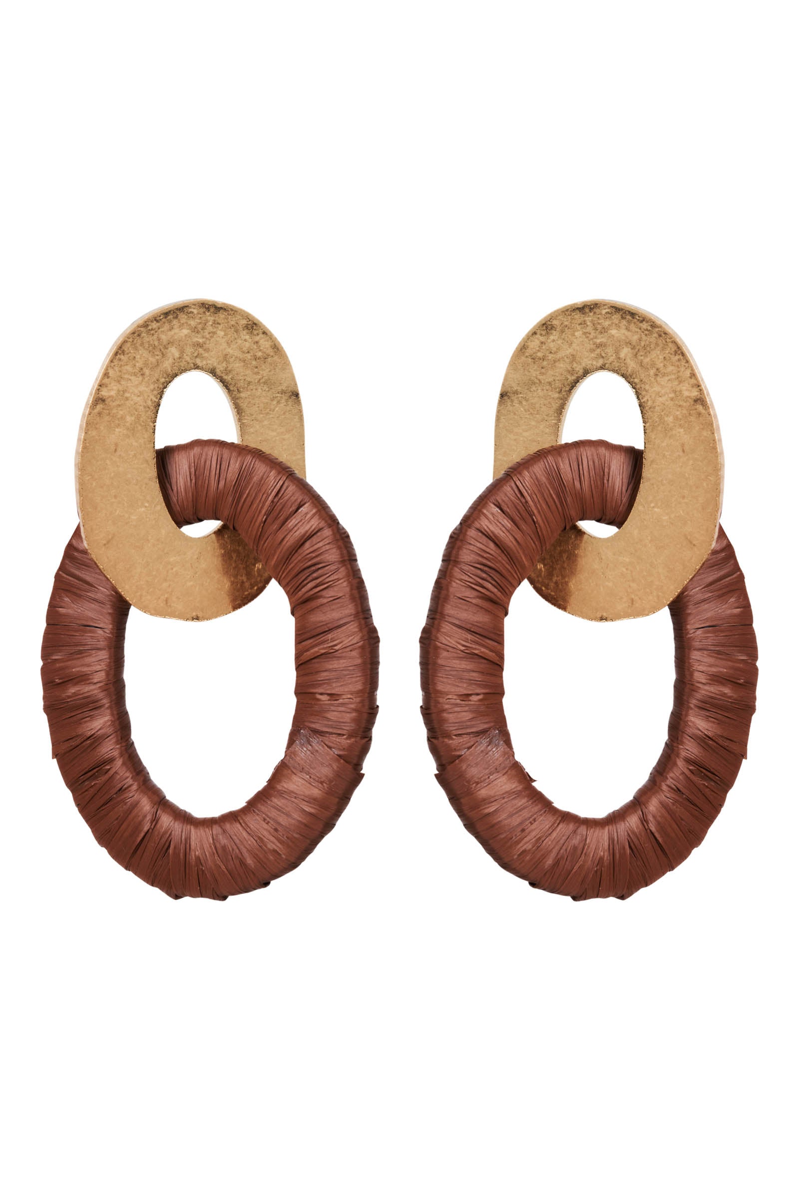 Masa Link Earring - Hazel