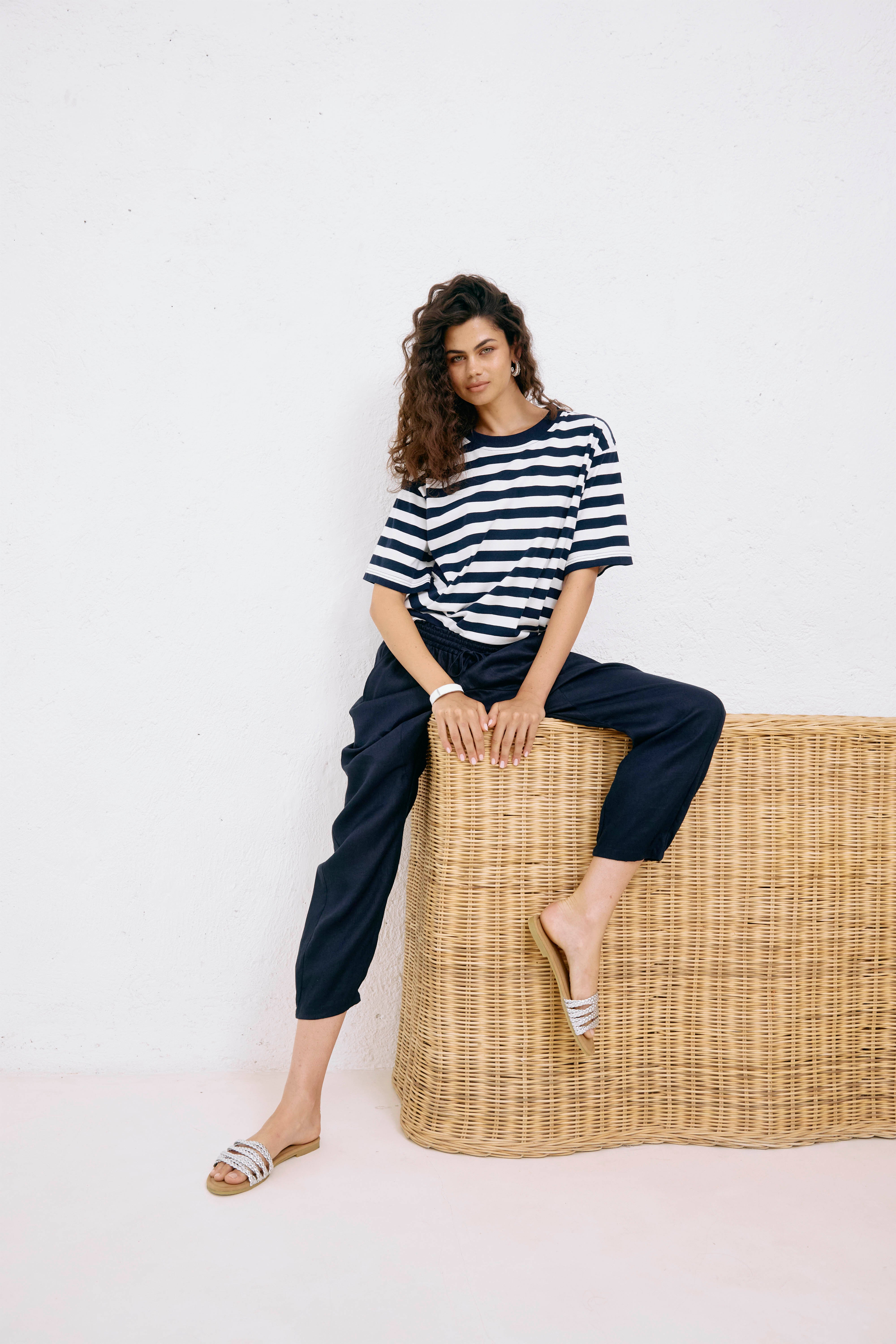 Studio Relaxed Pant - Navy