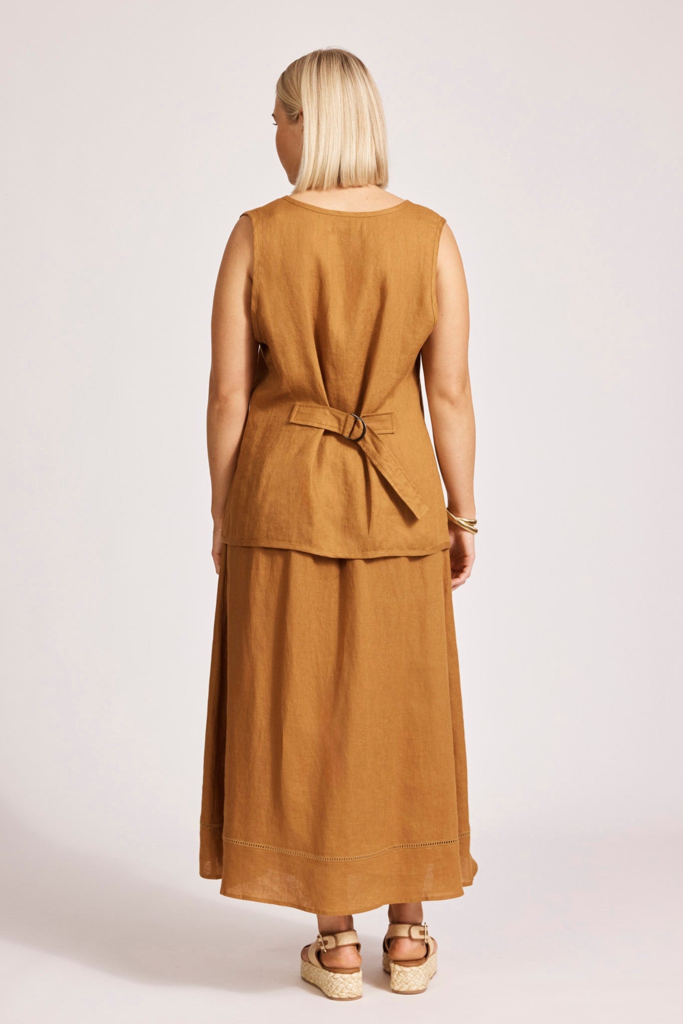 Miramar Vest - Caramel
