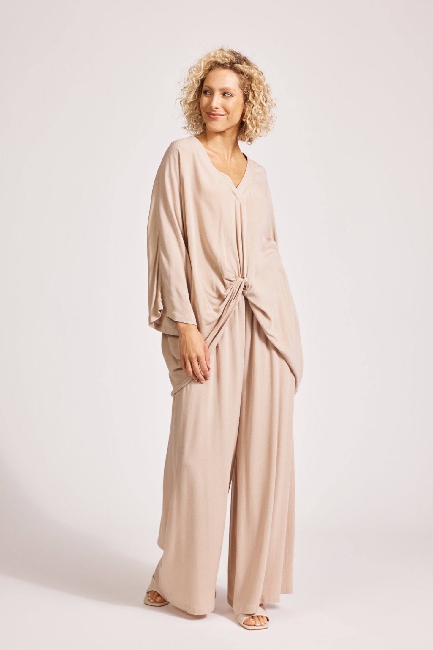 Alegria Twist Top - Stone