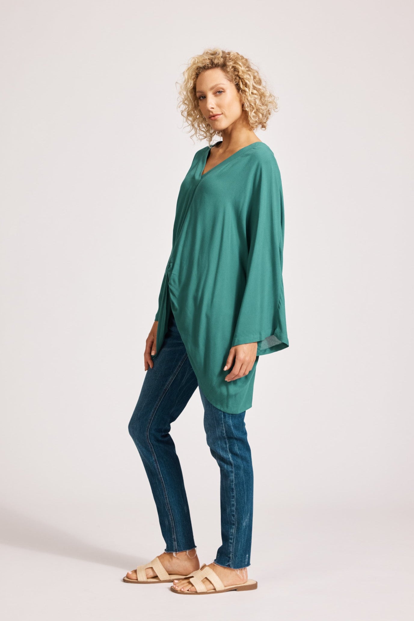 Alegria Twist Top - Lagoon