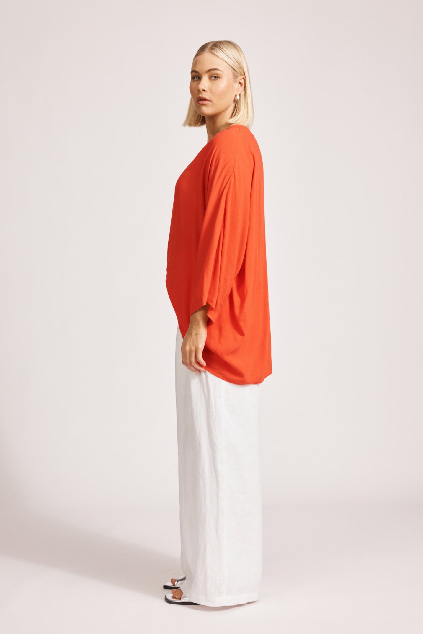 Alegria Twist Top - Coral