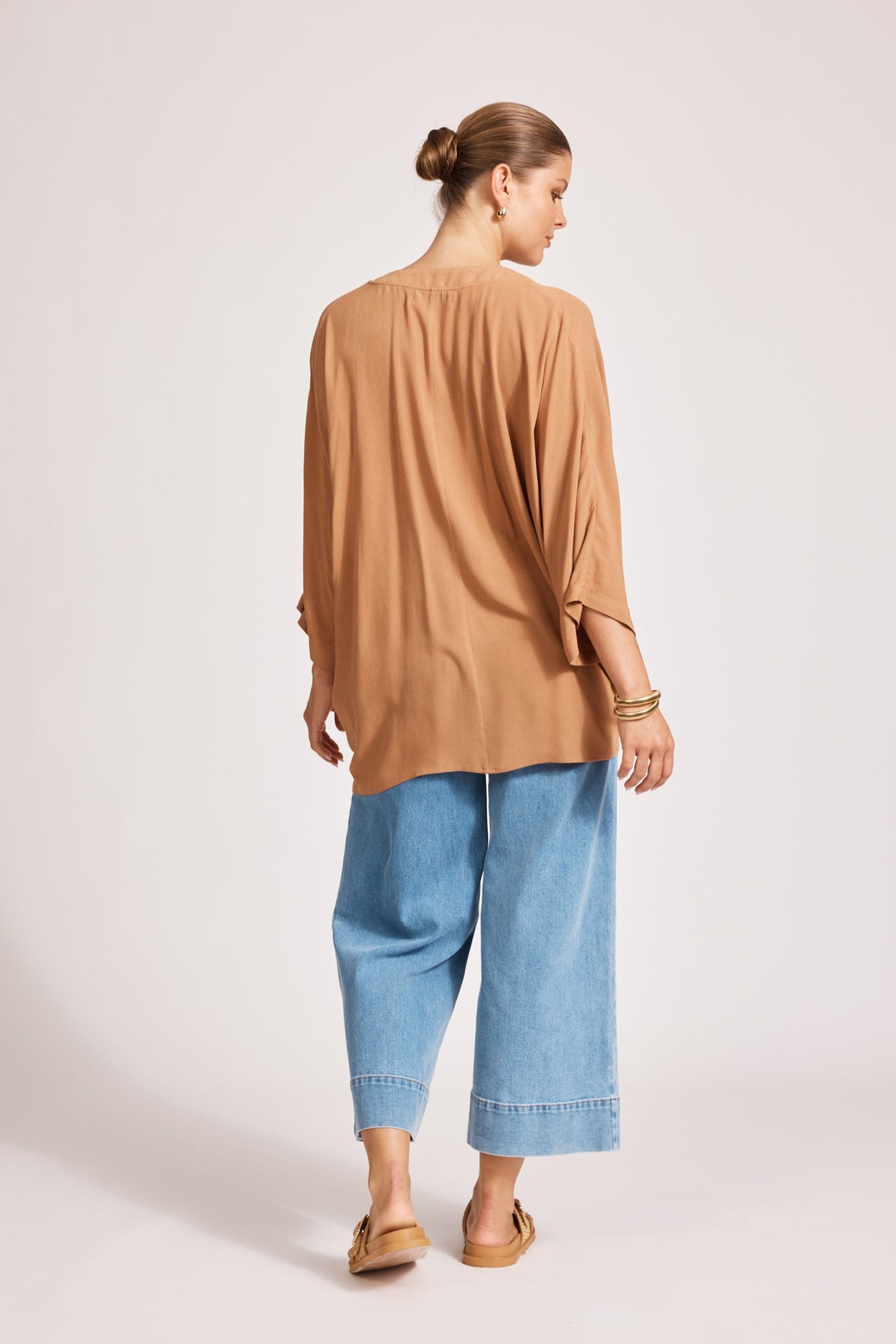 Alegria Twist Top - Caramel