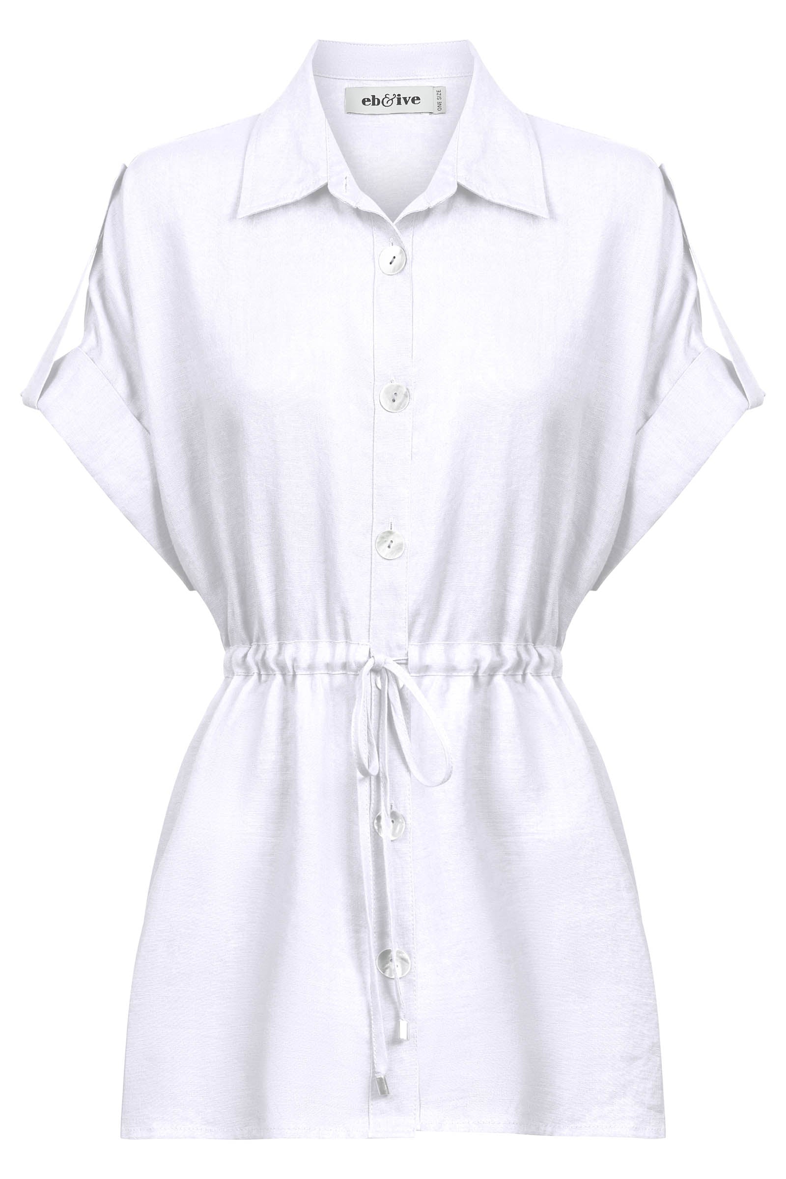 Miramar Tie Shirt - White