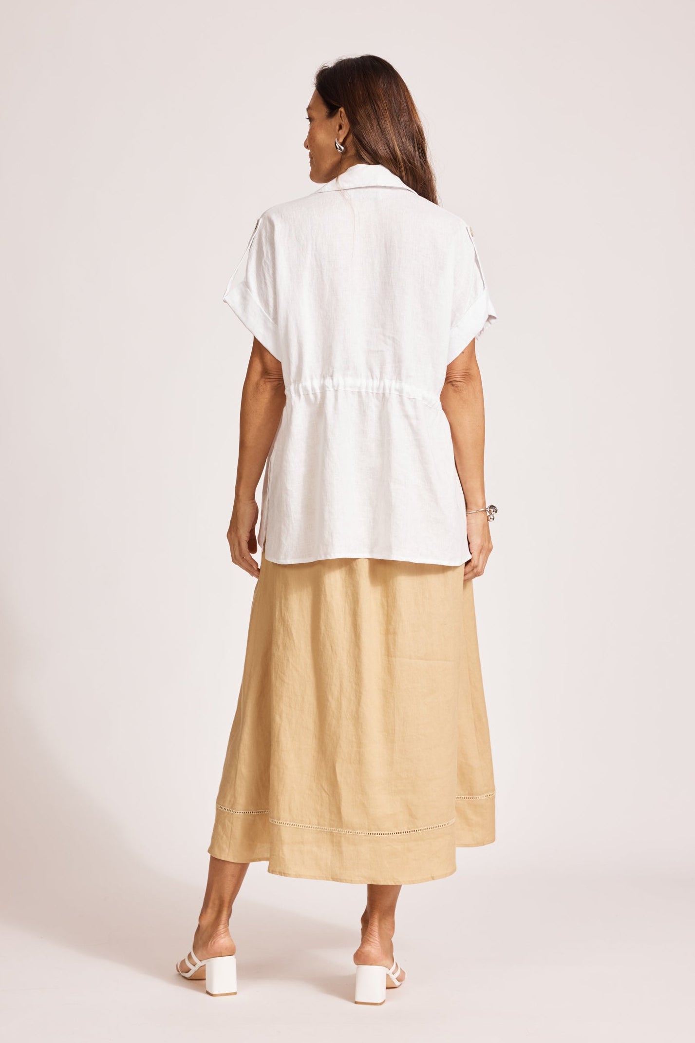 Miramar Tie Shirt - White