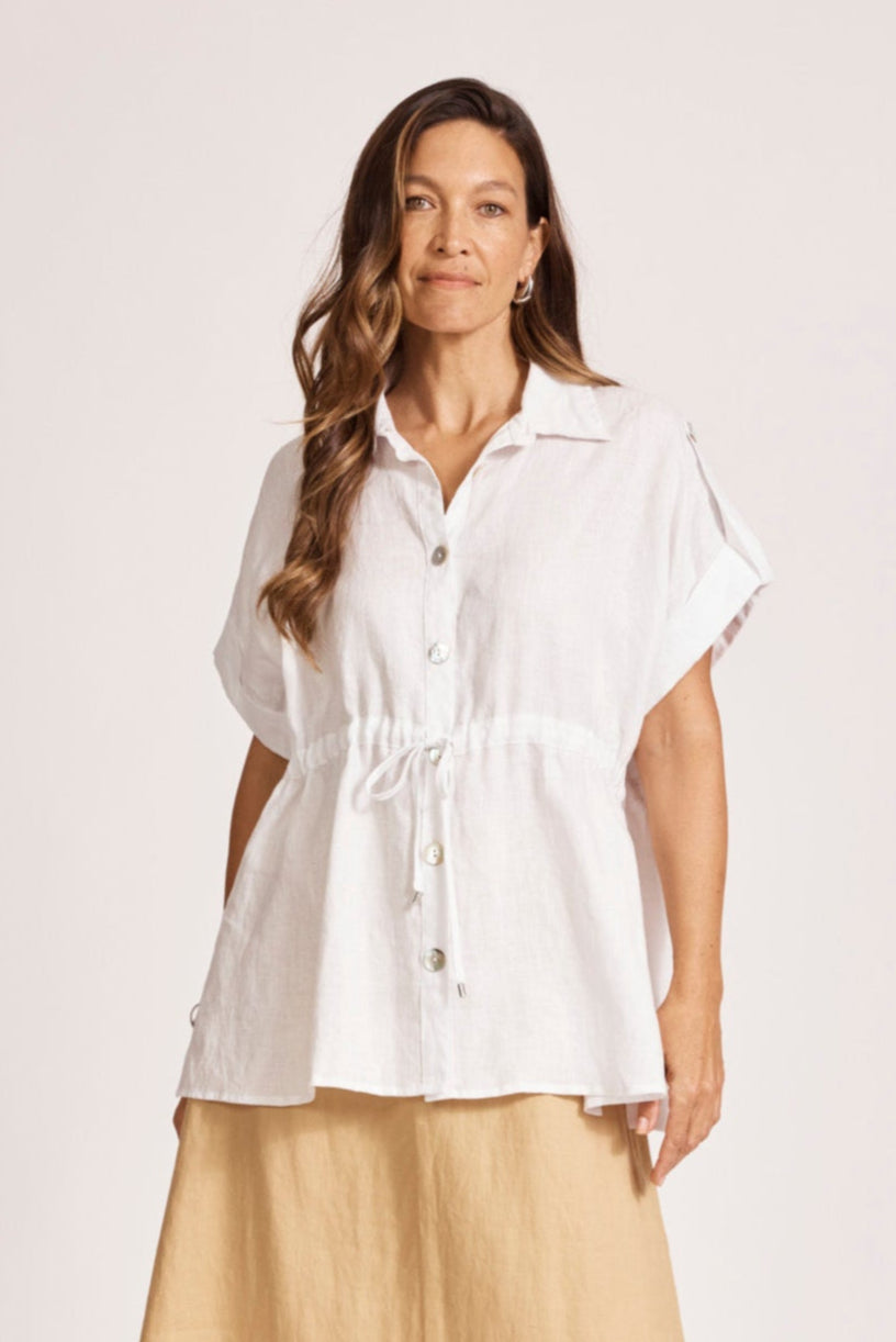 Miramar Tie Shirt - White