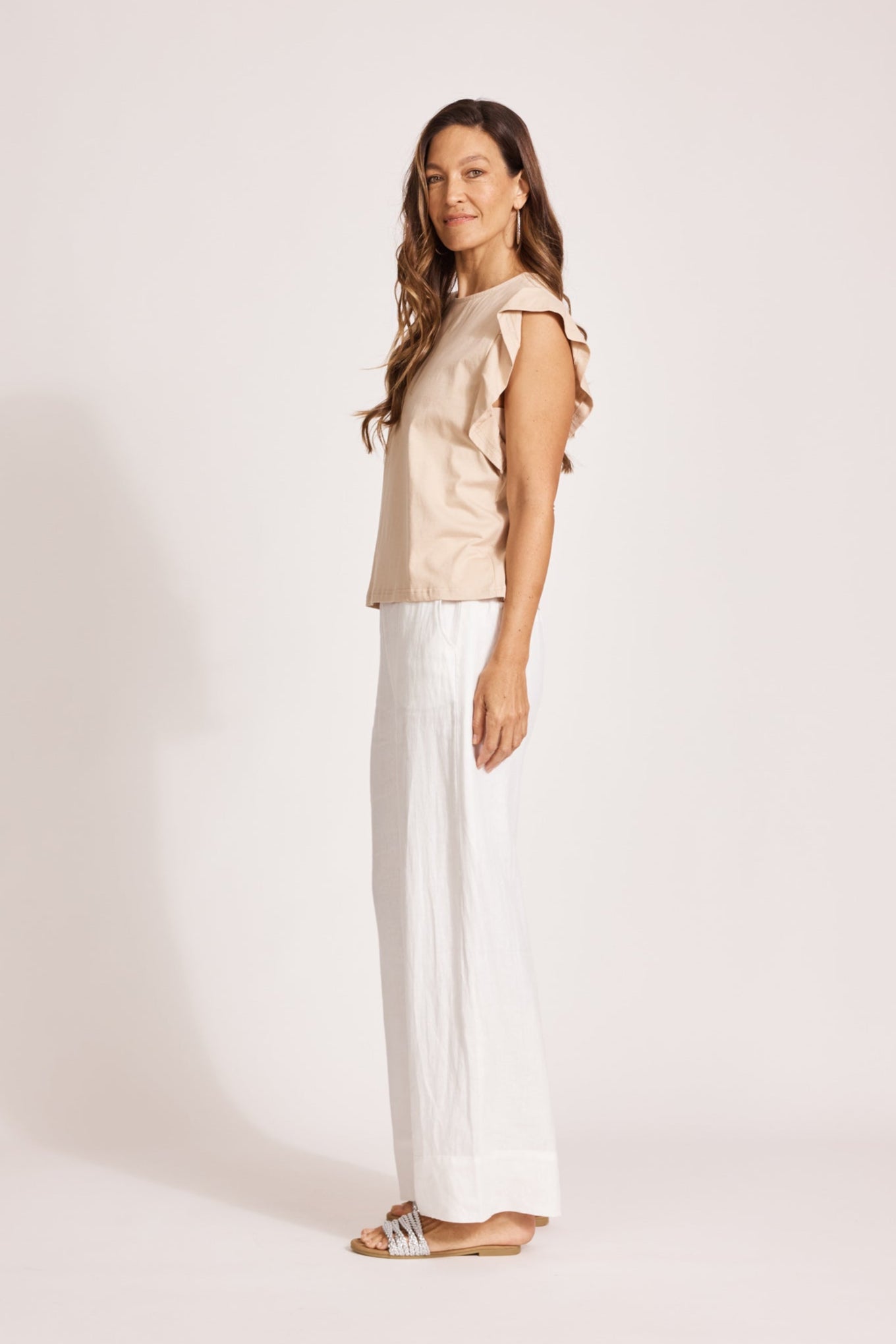 Francia Frill Tank - Stone
