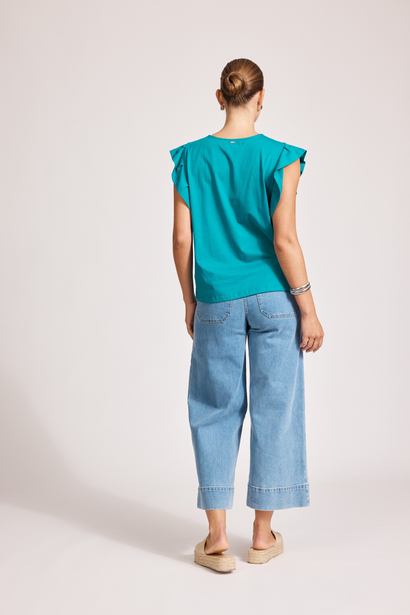 Francia Frill Tank - Lagoon